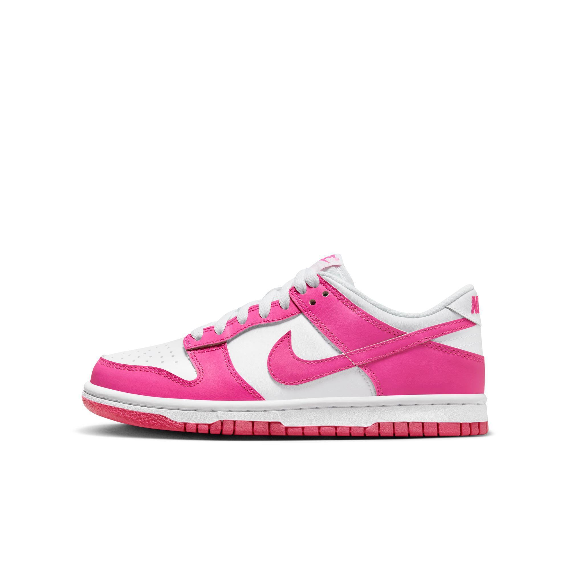 Nike Dunk Low Gradeschool 'Laser Fuchsia'