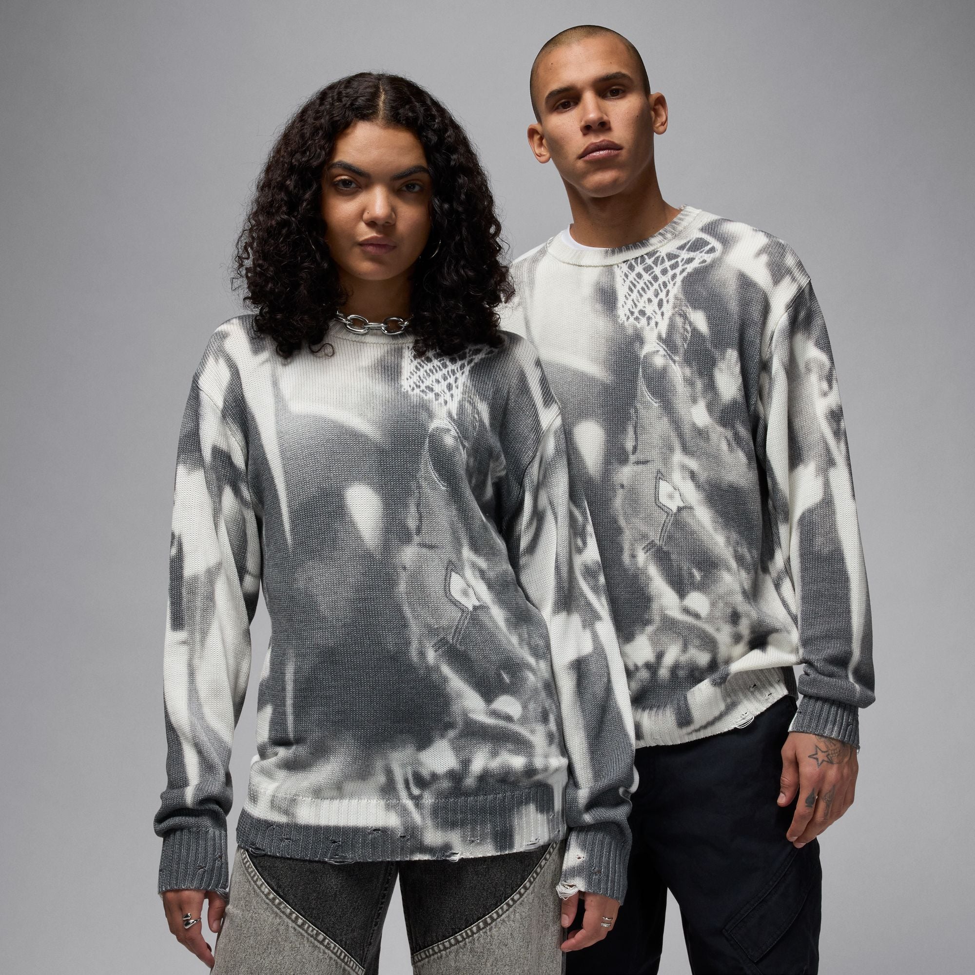 M J AIR JDN KNIT SWEATER