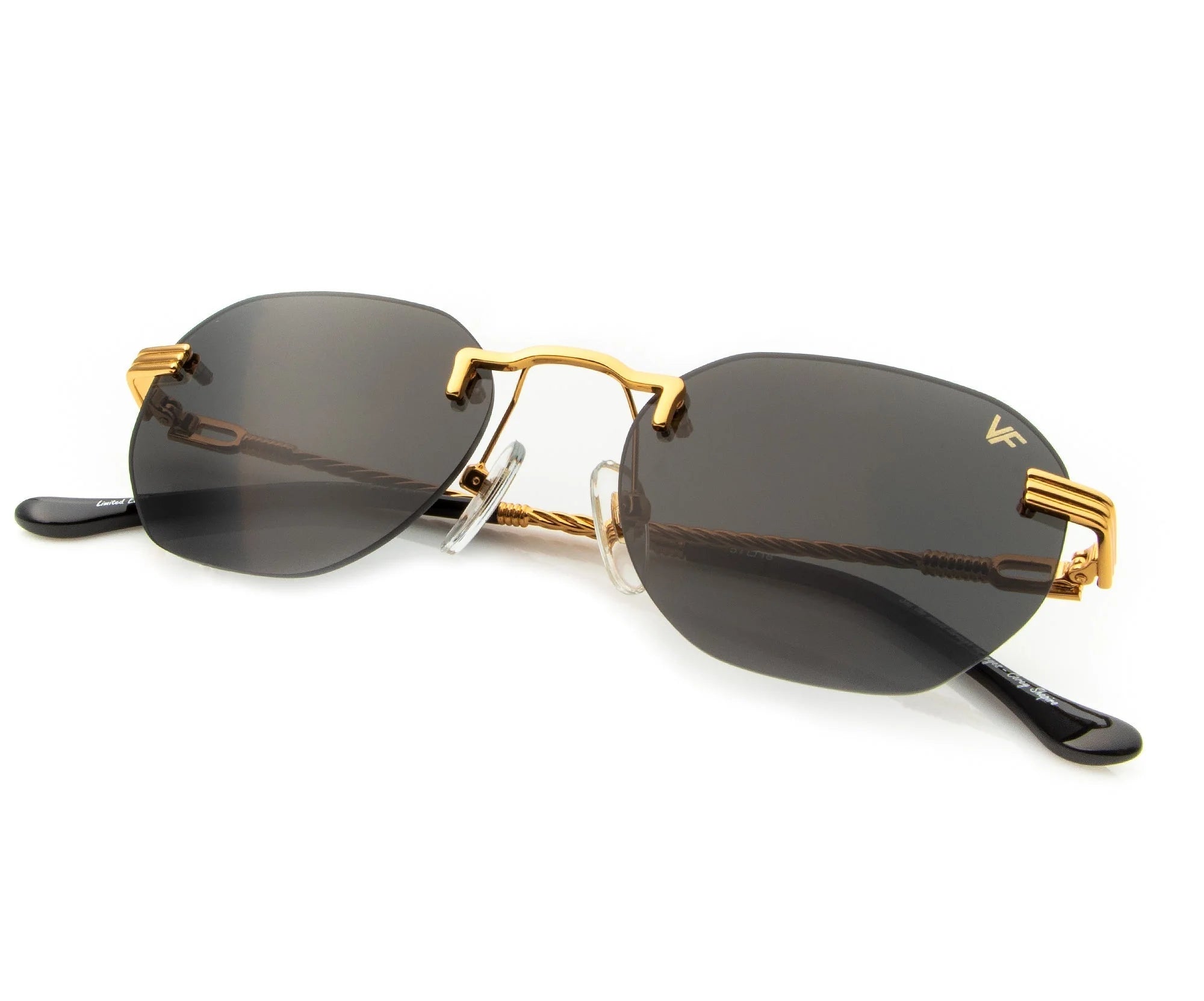 Vintage Frames Detroit Player Drill Mount 24KT Gold All The Right