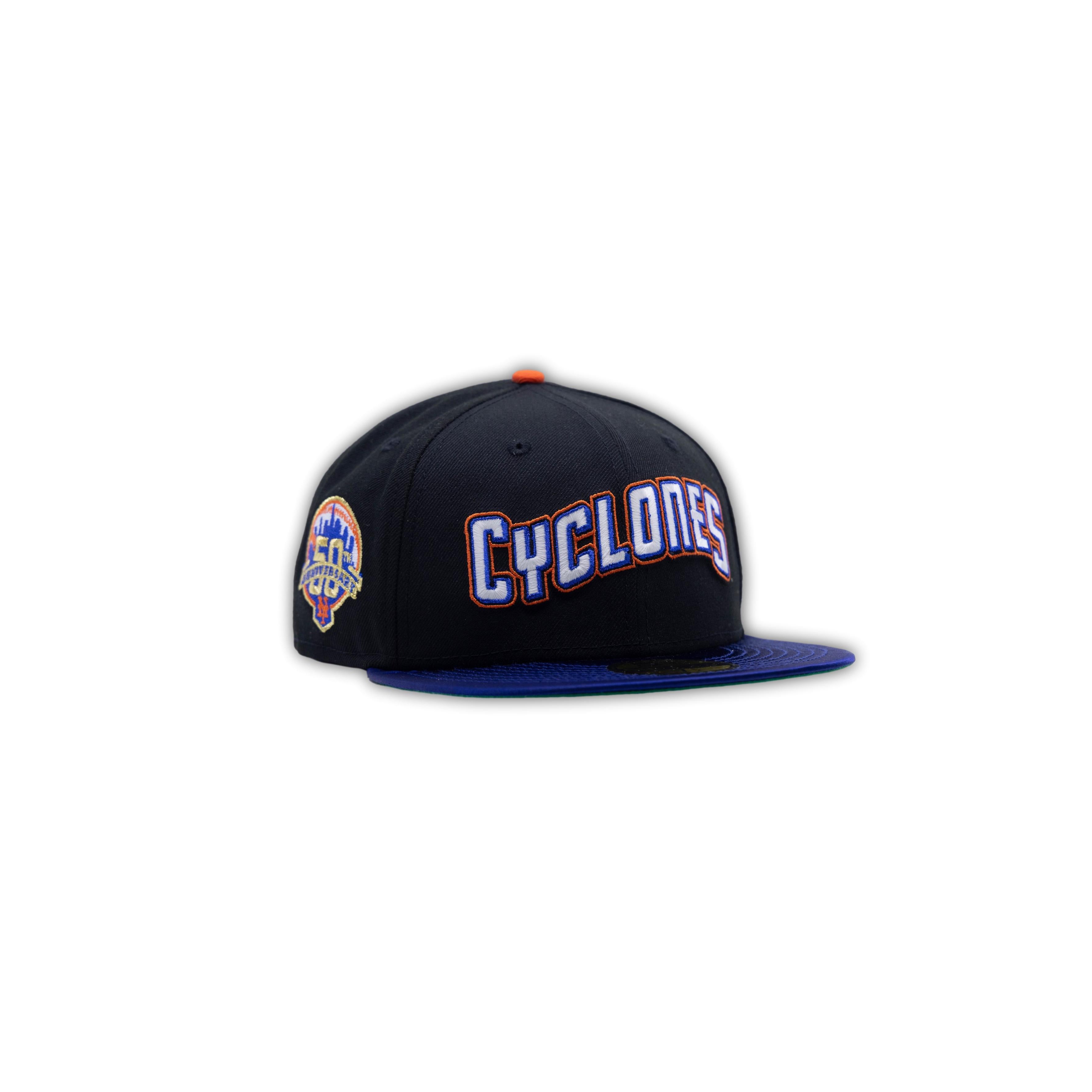 New Era Brooklyn Cyclones Mets 50th Anniversary Patch Fitted – All