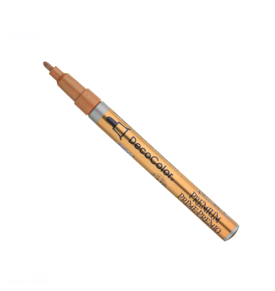 DecoColor Premium Paint Marker Gold 2mm - - Online Shopping in DecoColor Premium Paint Marker Gold 2mm - - Online Shopping in