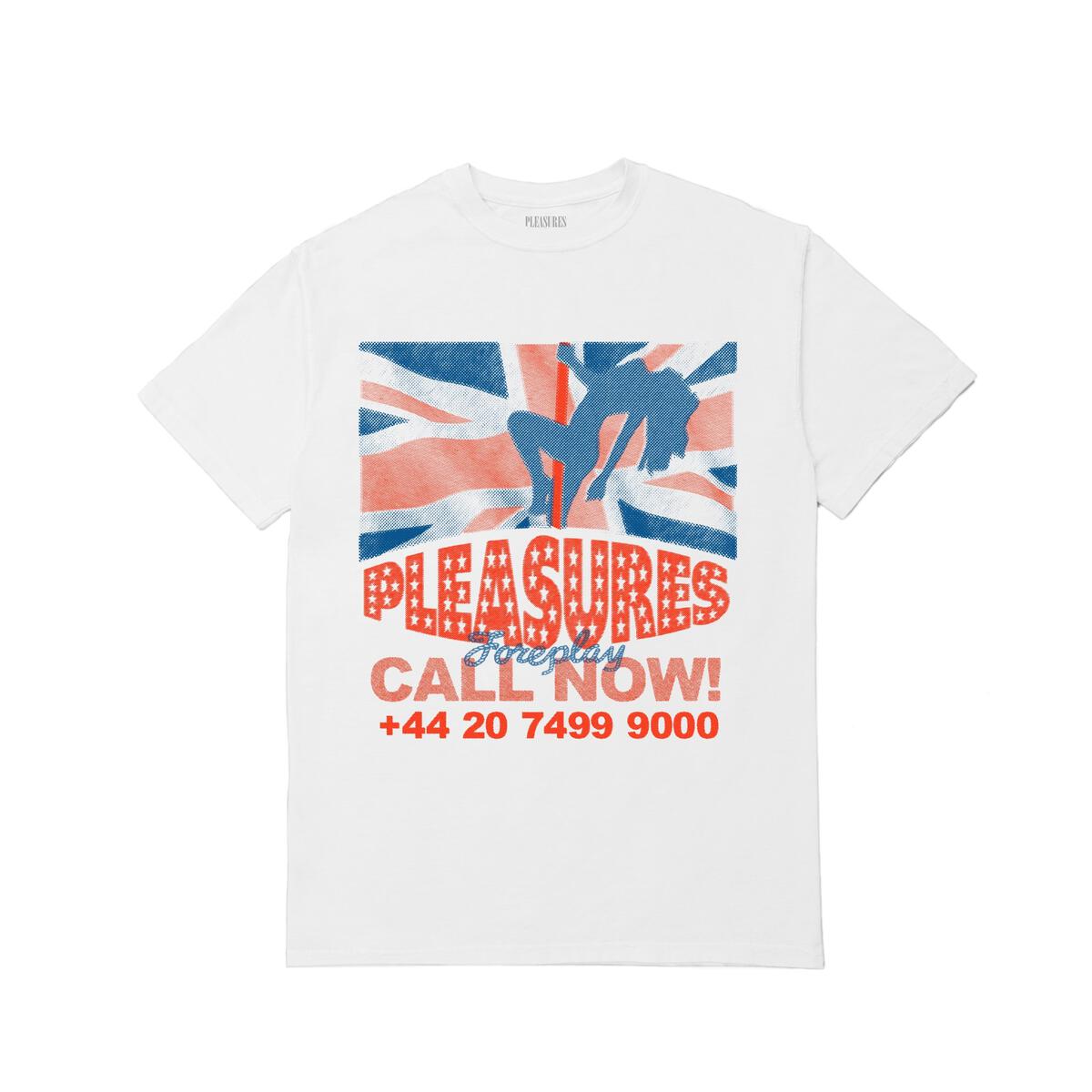Pleasures Call Now T-shirt