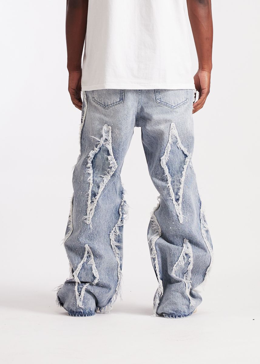 Embellish Icon Baggy Denim