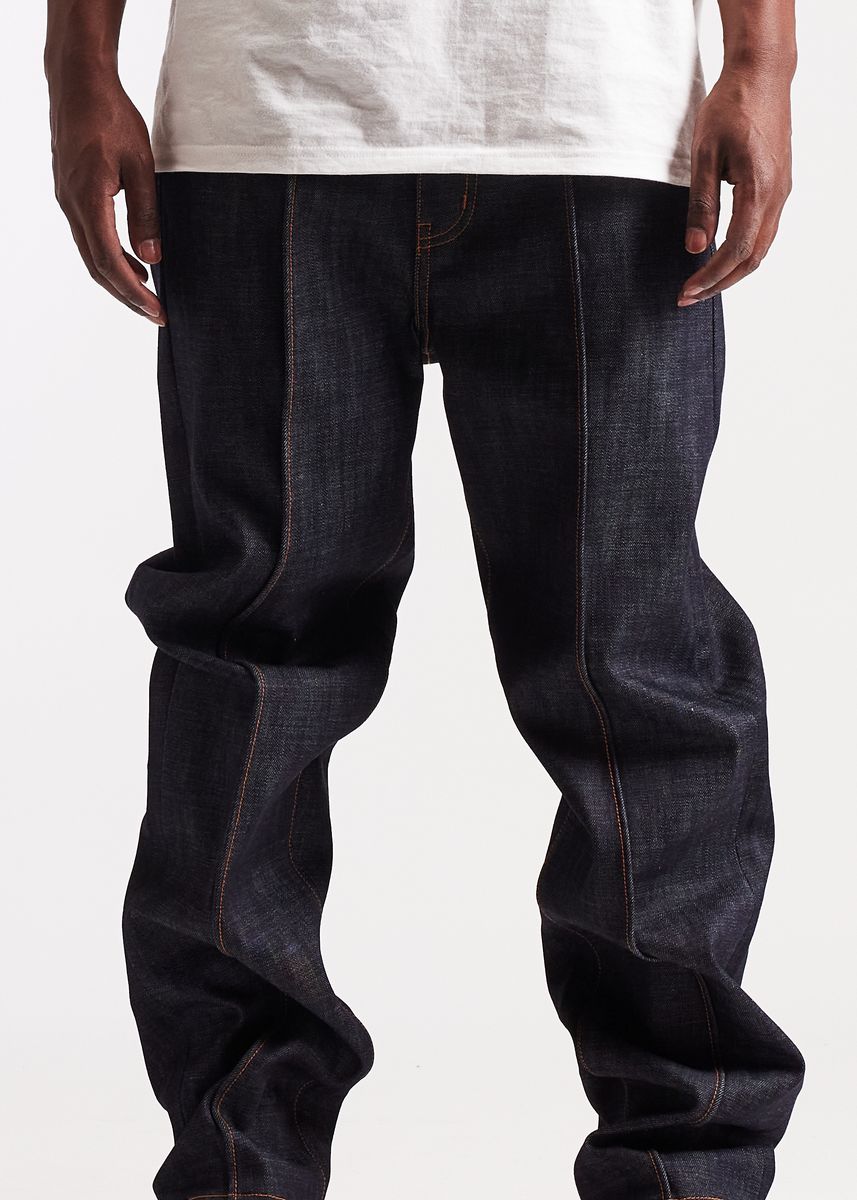 Embellish Onyx Baggy Denim