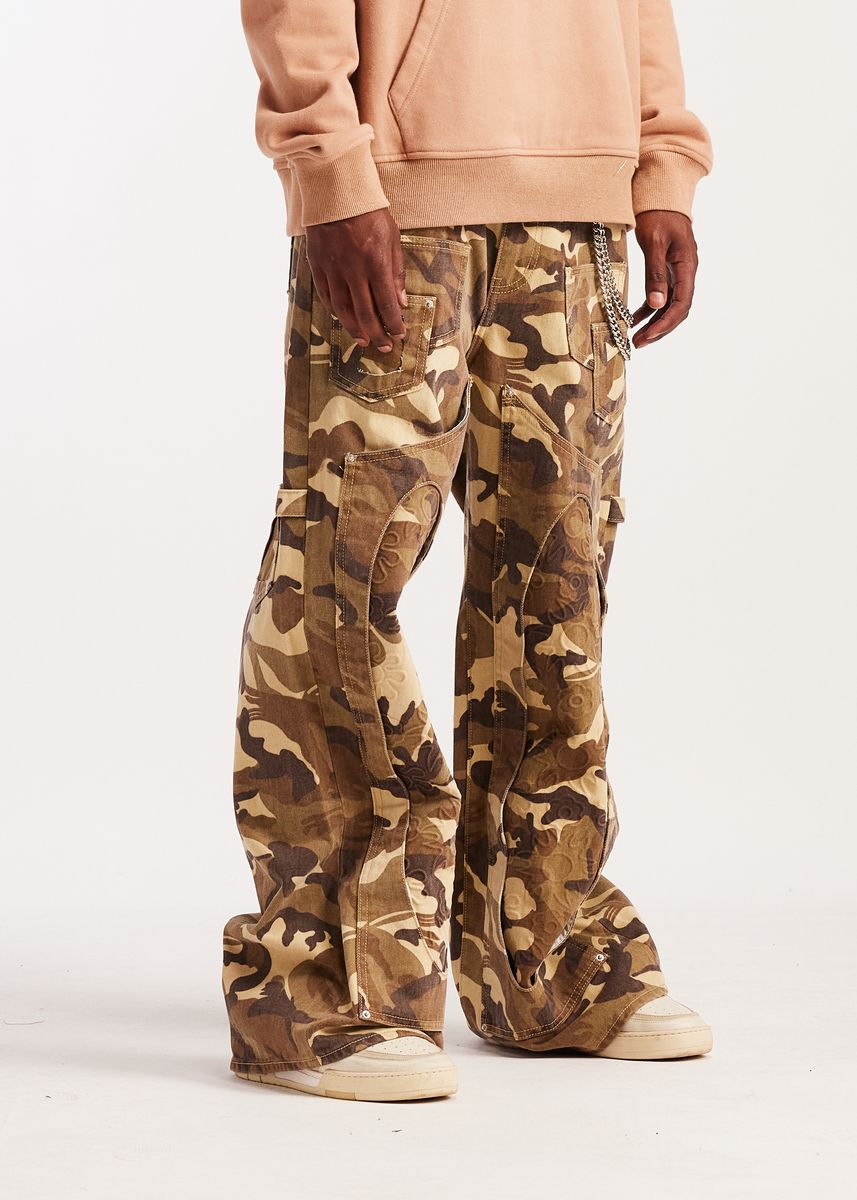 Embellish Sunwave Baggy Camo Pant