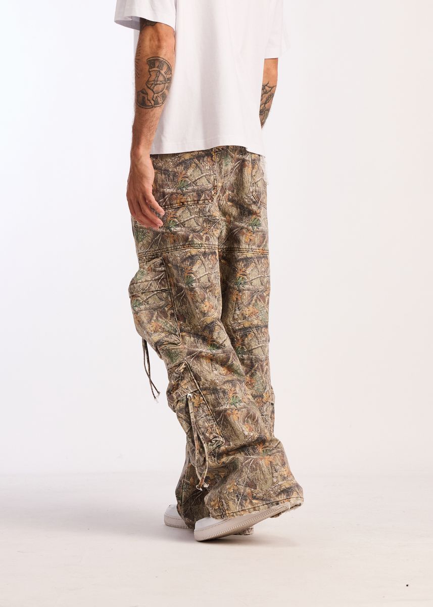 Embellish Forest Baggy Cargo Pants
