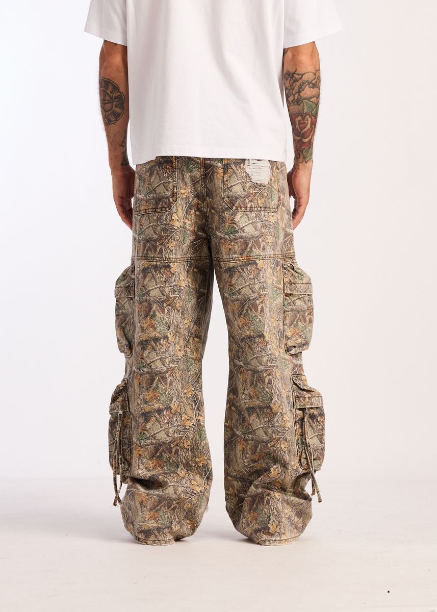 Embellish Forest Baggy Cargo Pants
