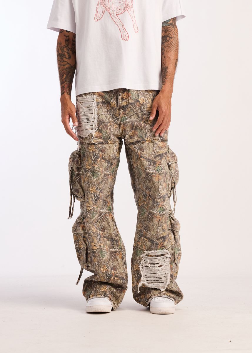 Embellish Forest Baggy Cargo Pants