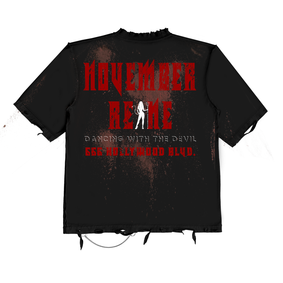 November Reine Hotter than the gates of Hell T-shirt