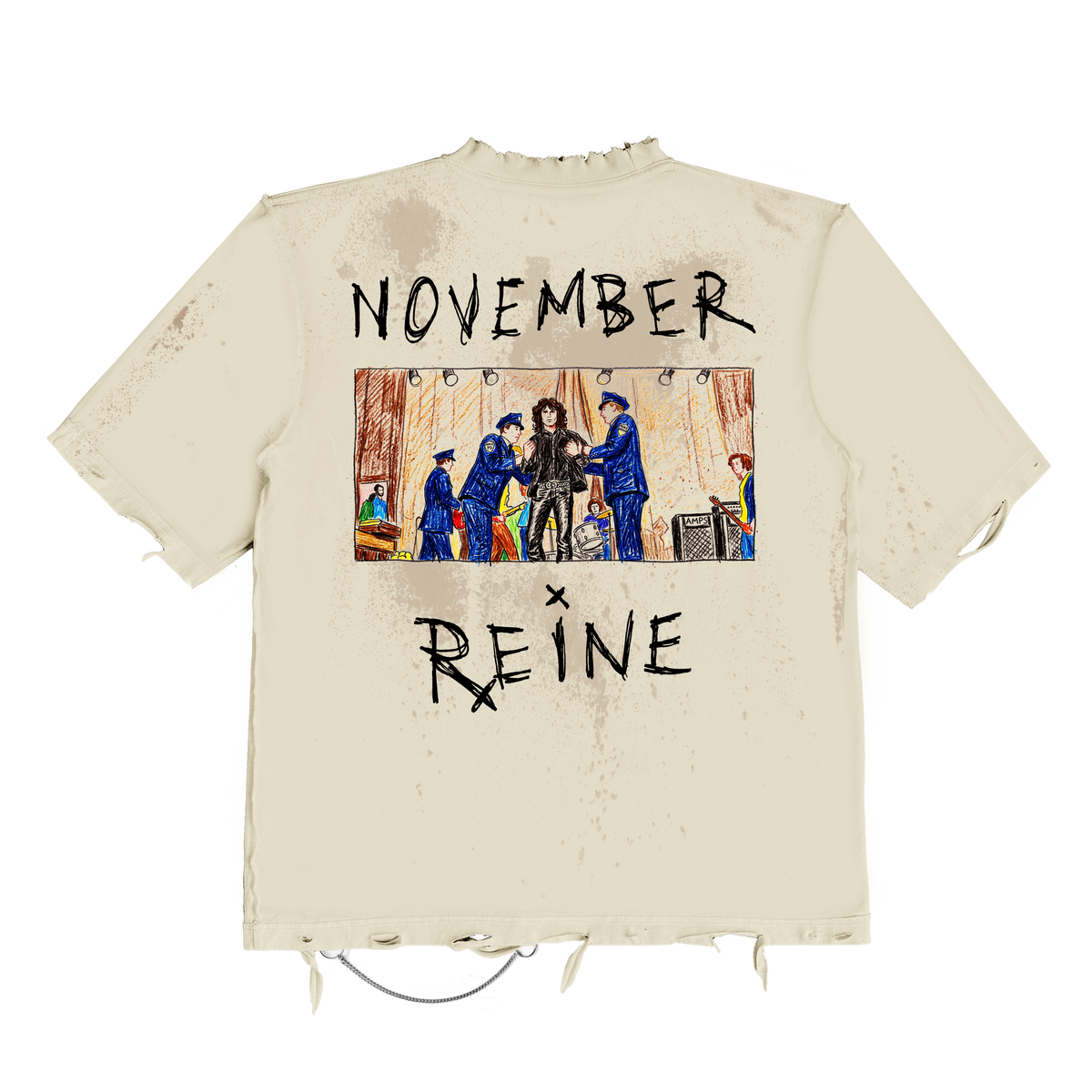 November Reine get your kick$ T-shirt