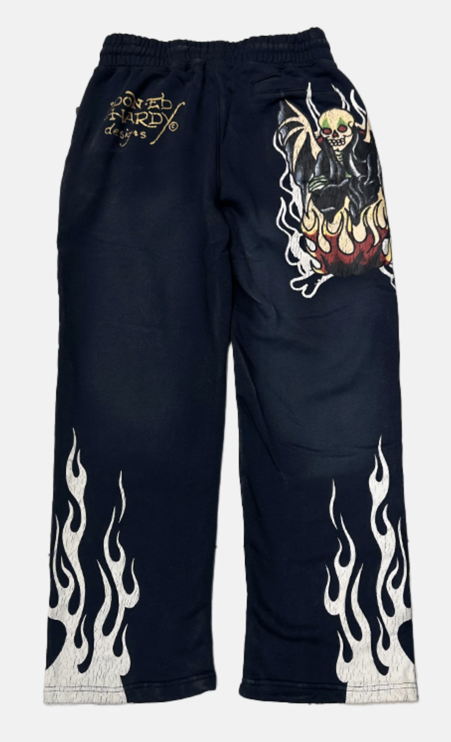 ED HARDY FIRE LORD BAGGY SWEATPANT