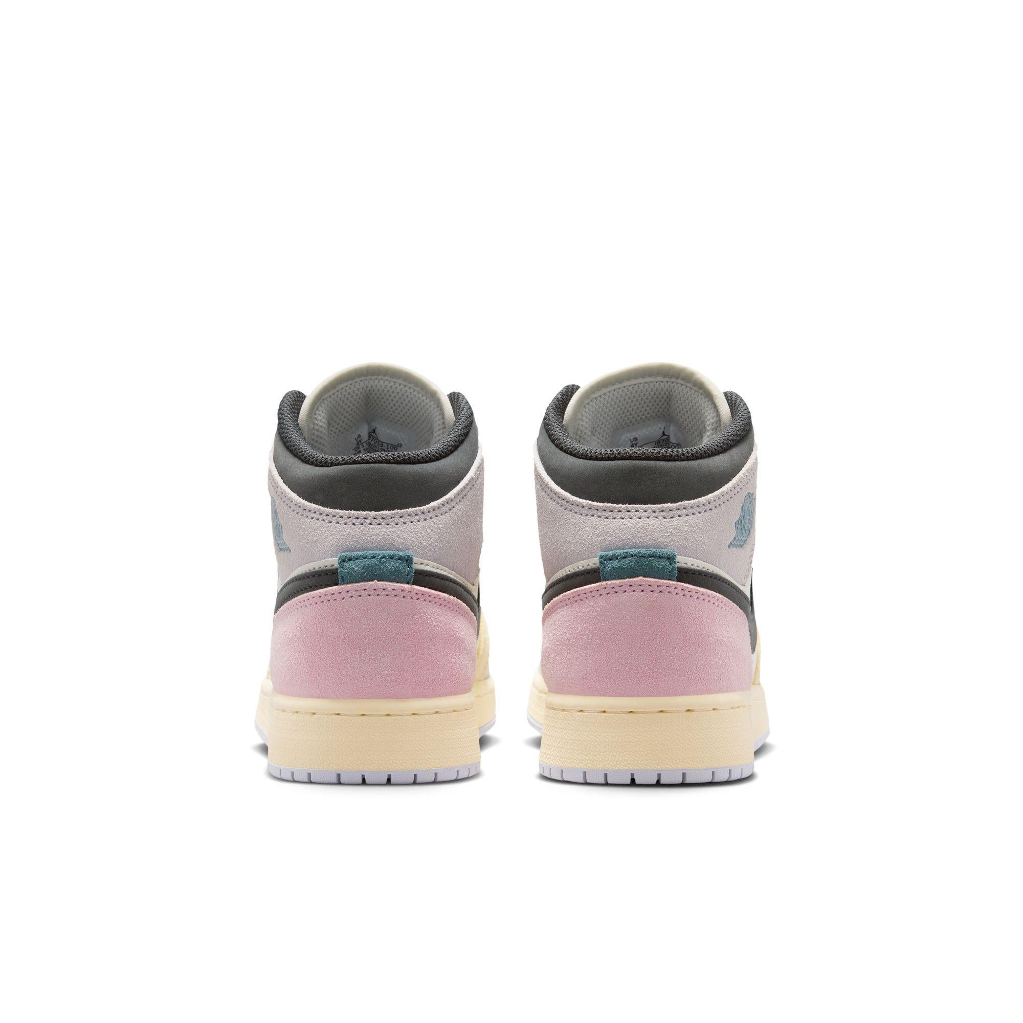 Air Jordan 1 Mid SE Gradeschool “Sail Pastels”