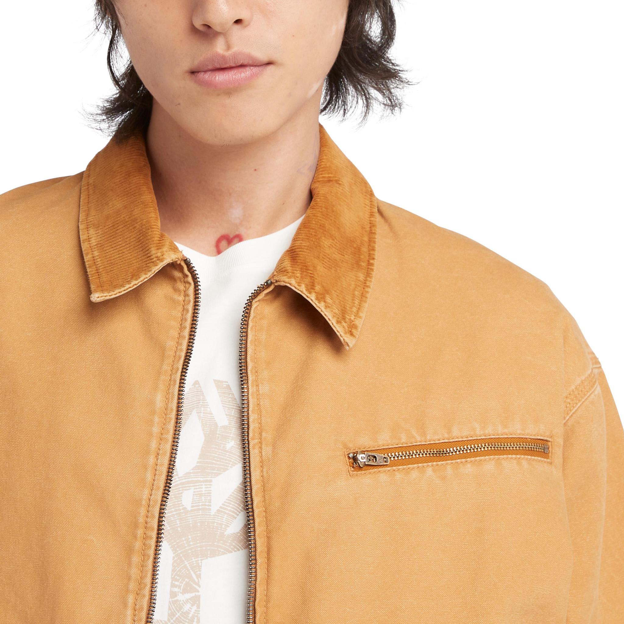 STRAFFORD Washed Canvas Jacket WHEAT
