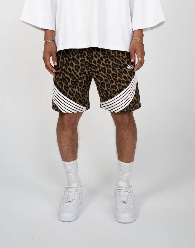 EPTM Leopard Twisted Shorts