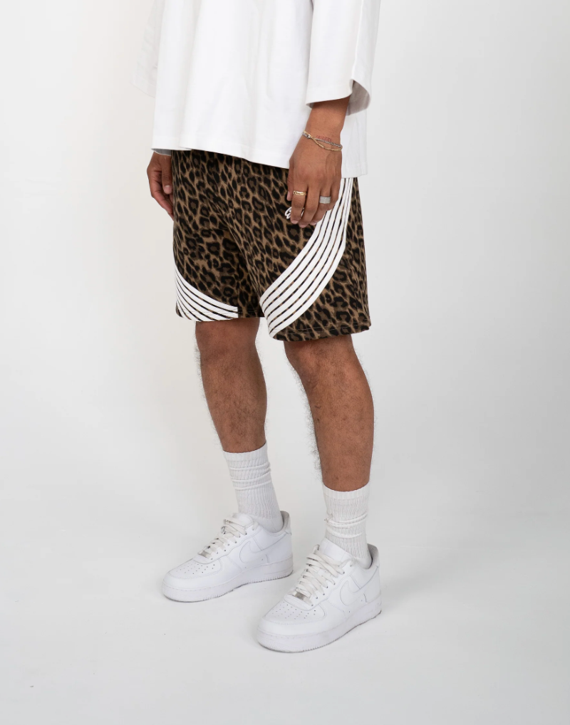 EPTM Leopard Twisted Shorts