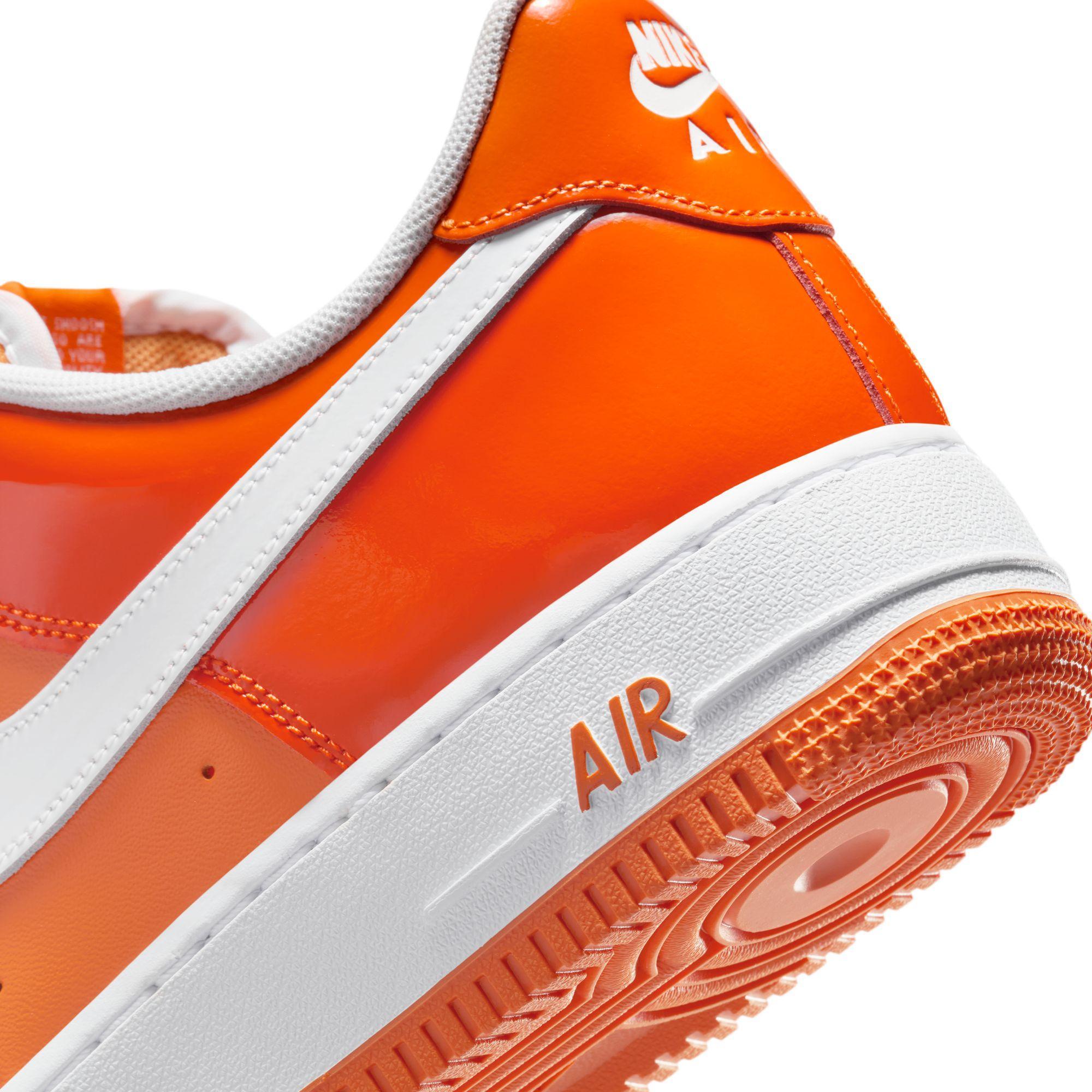 Nike Air Force 1 '07 LV8 “Orange White Patent”