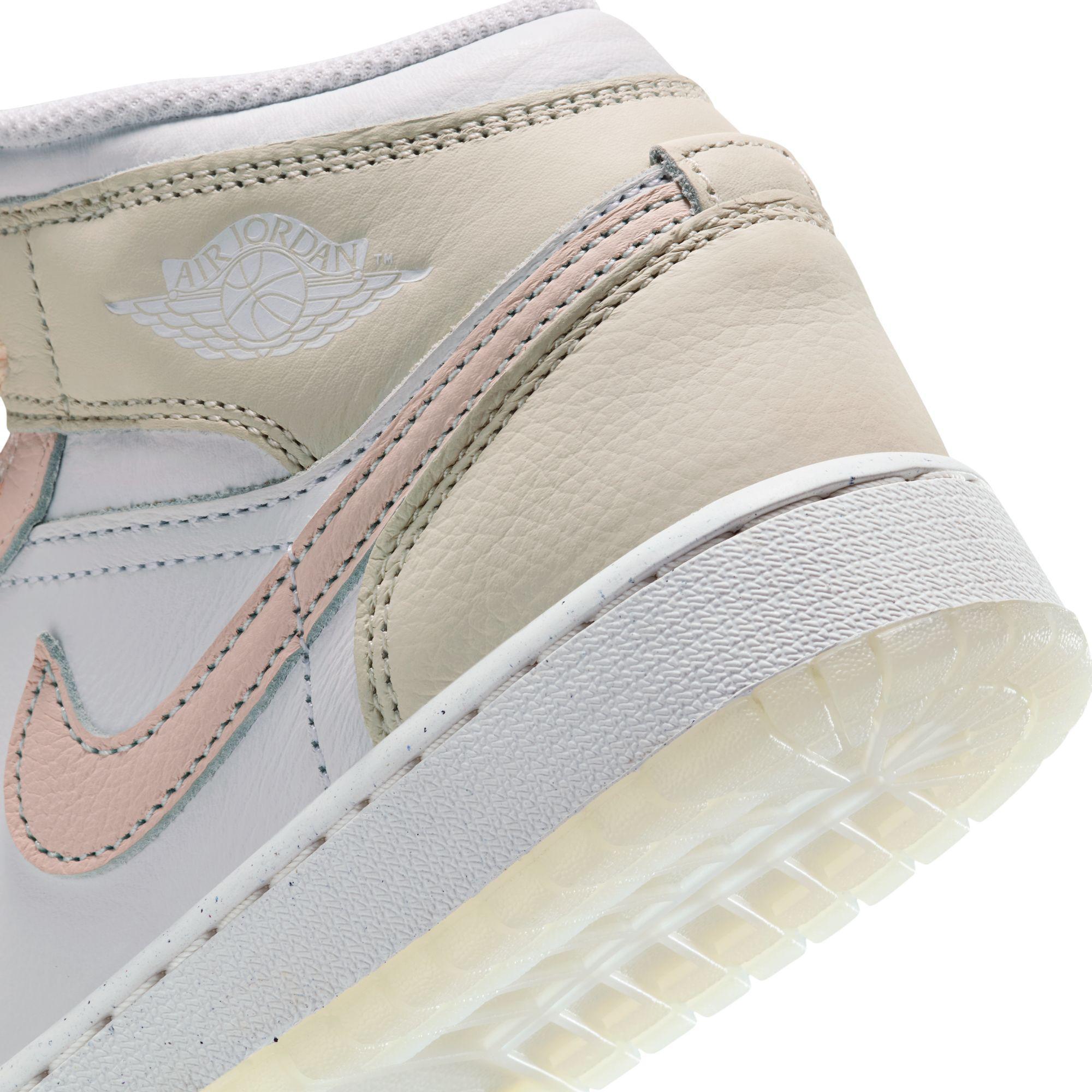 Air Jordan 1 Mid SE Gradeschool 'Guava Ice'
