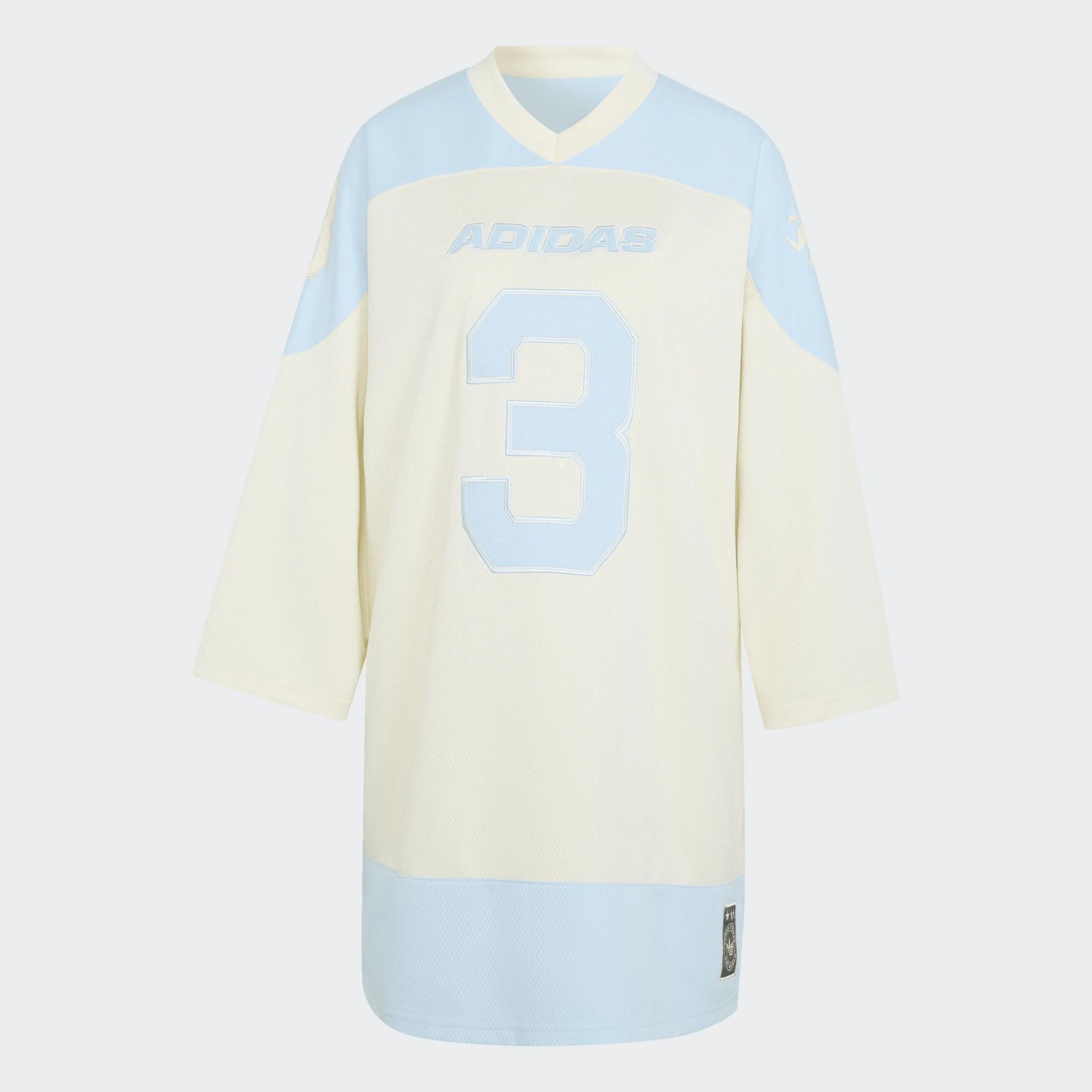 Womens JERSEY DRES ICEBLU