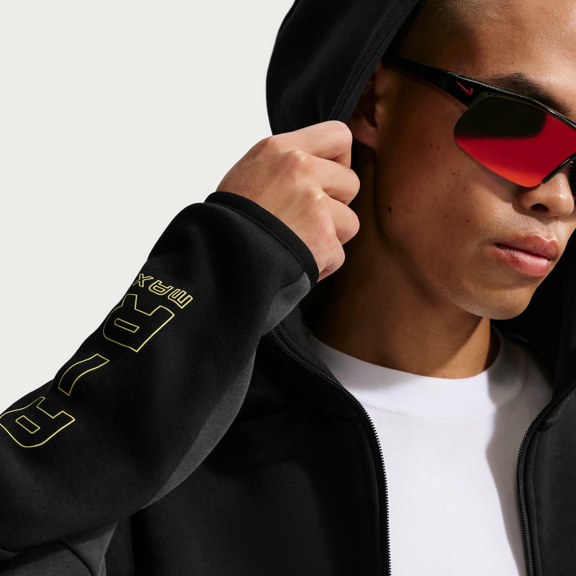 Nike Tech Hoodie “Black/Neon”