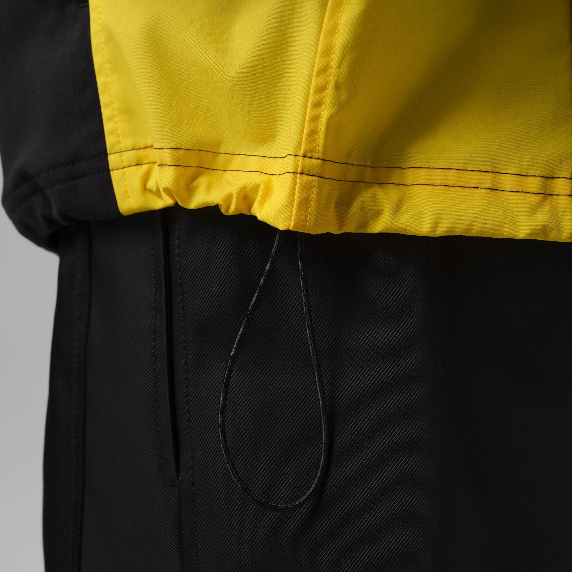 Jordan Flight Lightweight Half-Zip Hoodie “Black/Speed Yellow”
