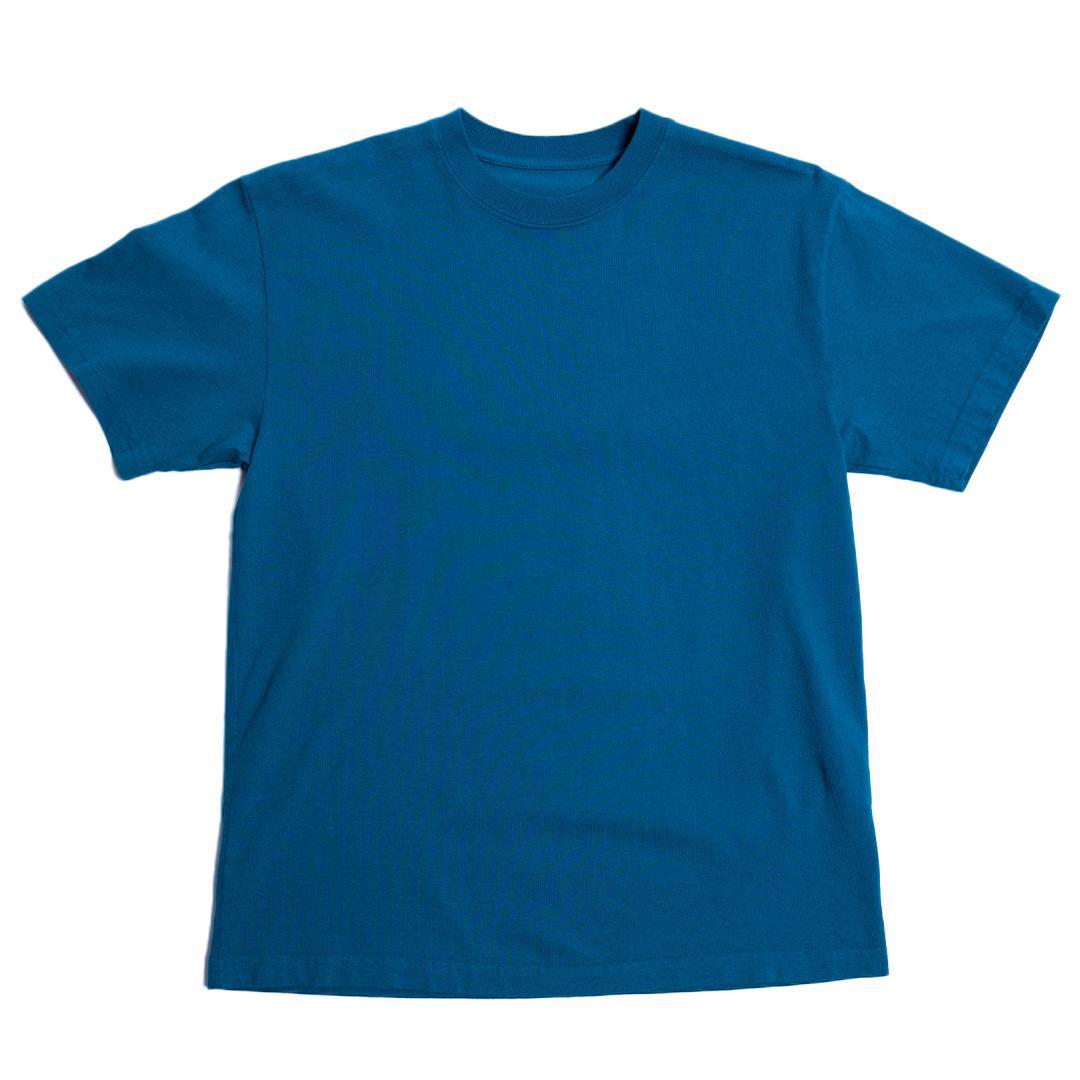 BTSA Standard Heavy Weight Jersey Tshirt 'Turquoise Blue'