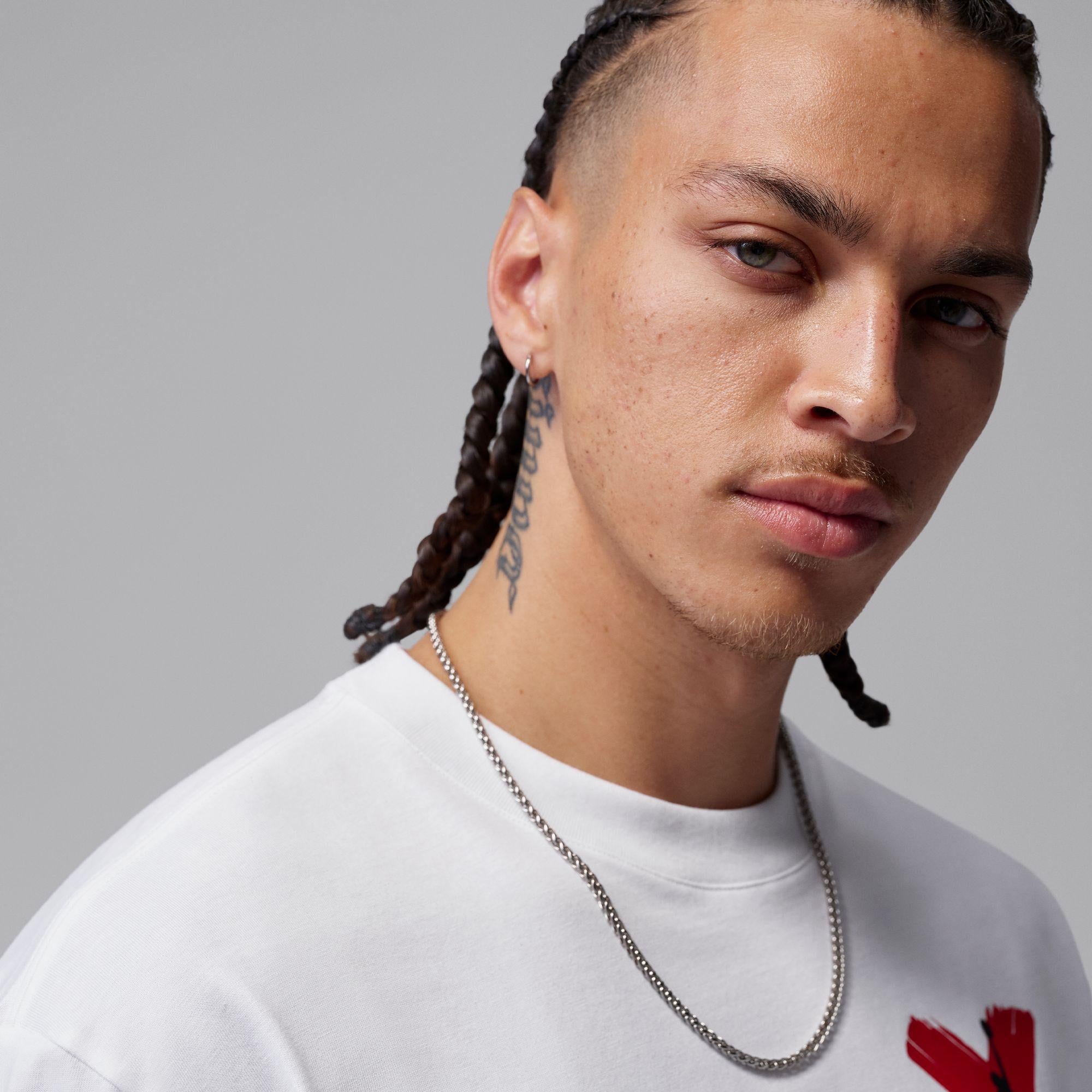 Jordan Brooklyn T-shirt “White Banned”