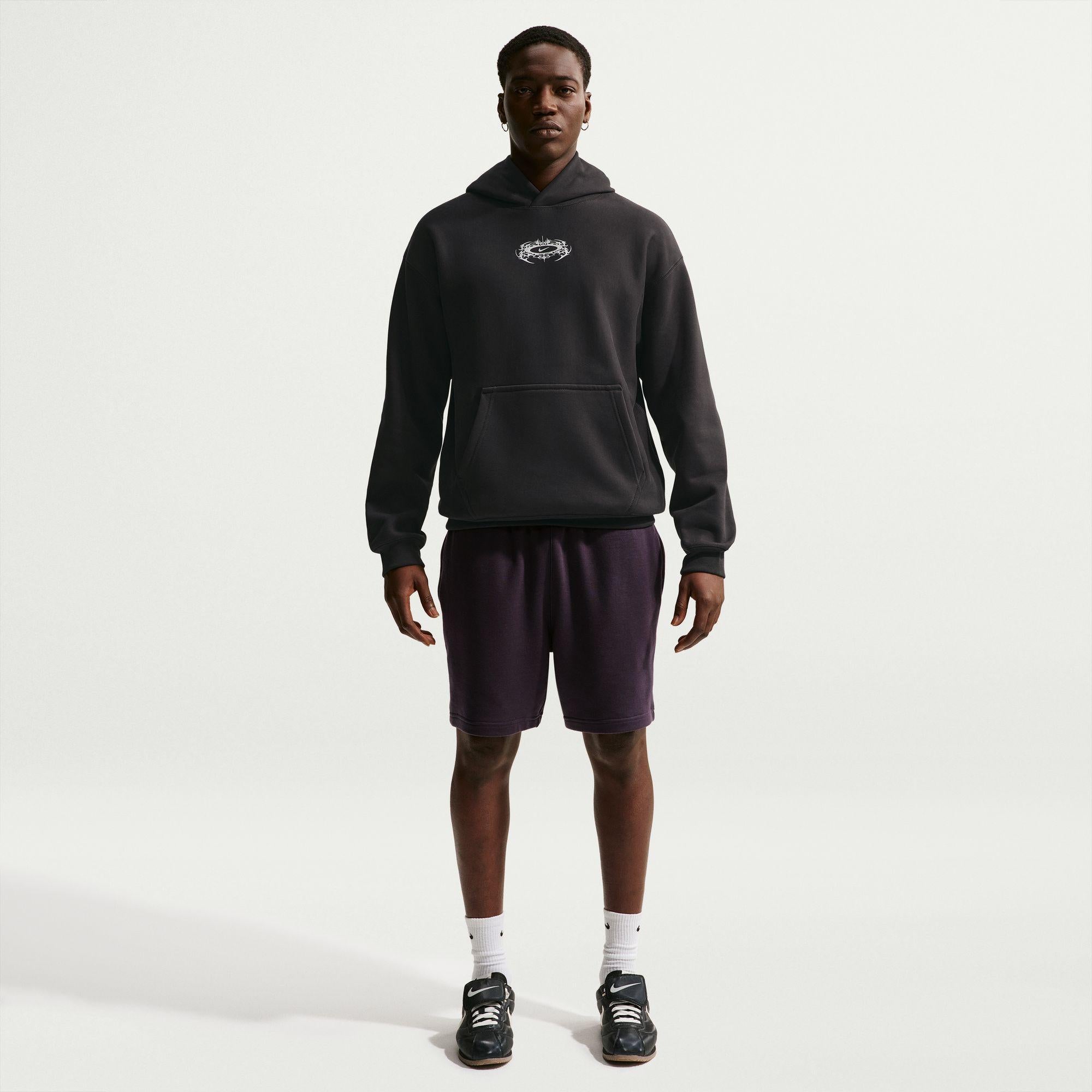 Nike Solo Swoosh Pullover Hoodie “Off Noir”