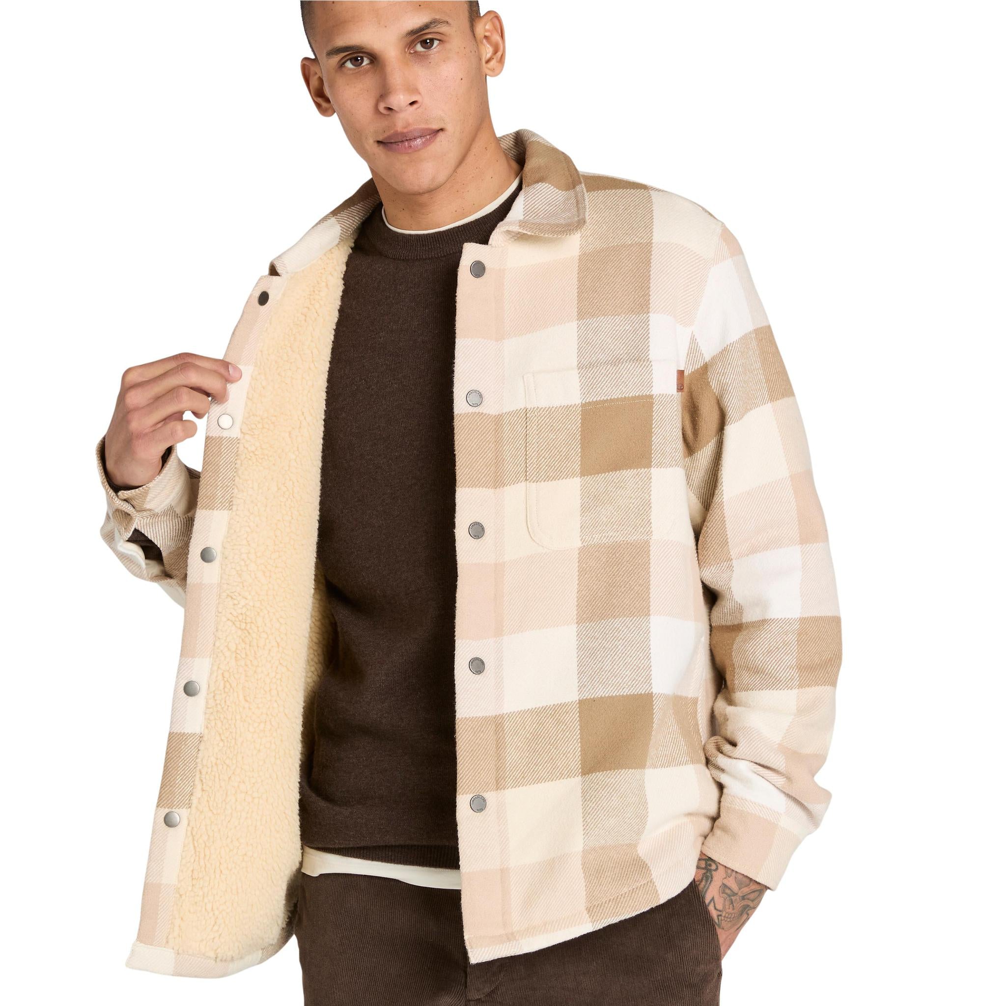 High pile Lined Overshirt ANGORA YD