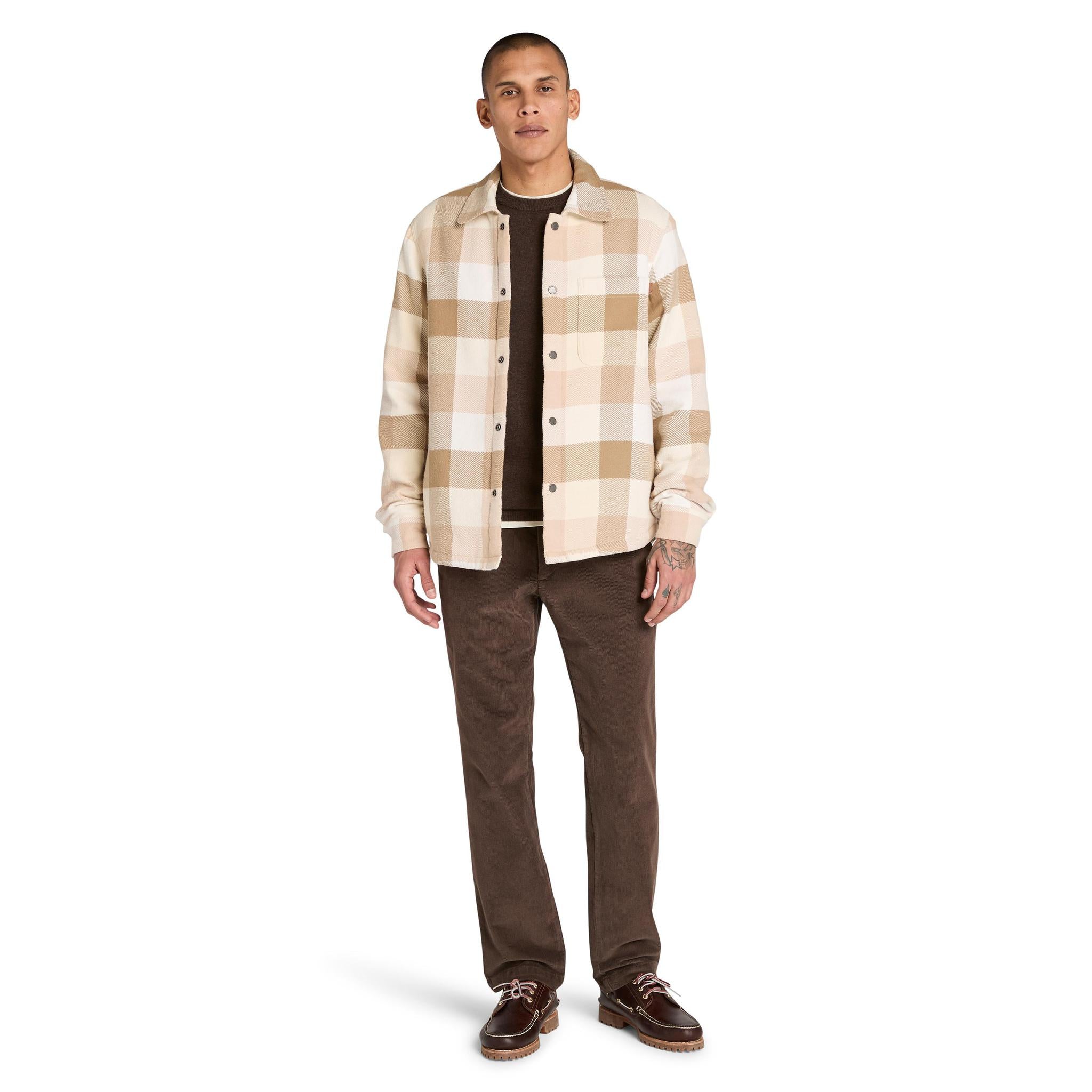 High pile Lined Overshirt ANGORA YD
