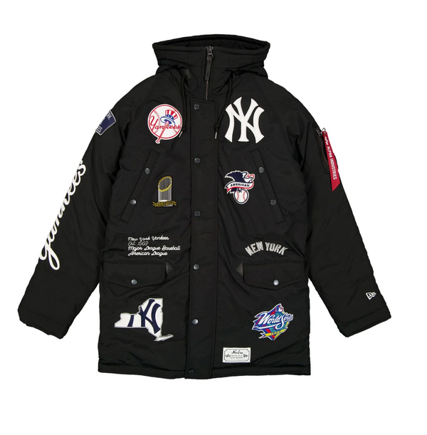 New Era Alpha Industries Yankees Lettermen Parka Jacket