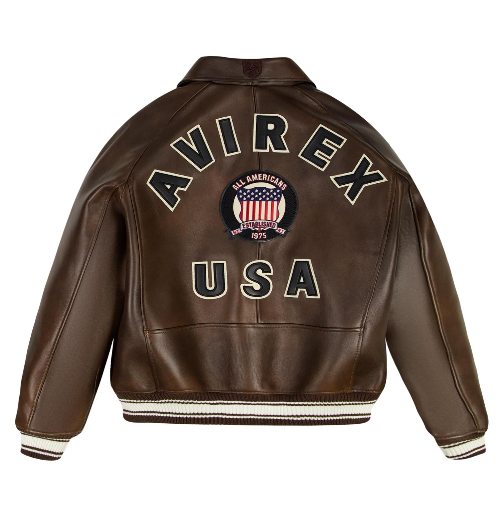 Avirex Fashion Icon Brown Jacket