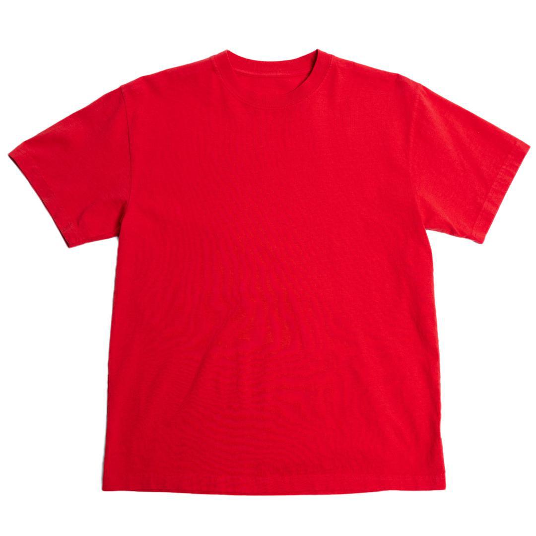 BTSA Standard Heavy Weight Jersey Tshirt 'Blood Orange'