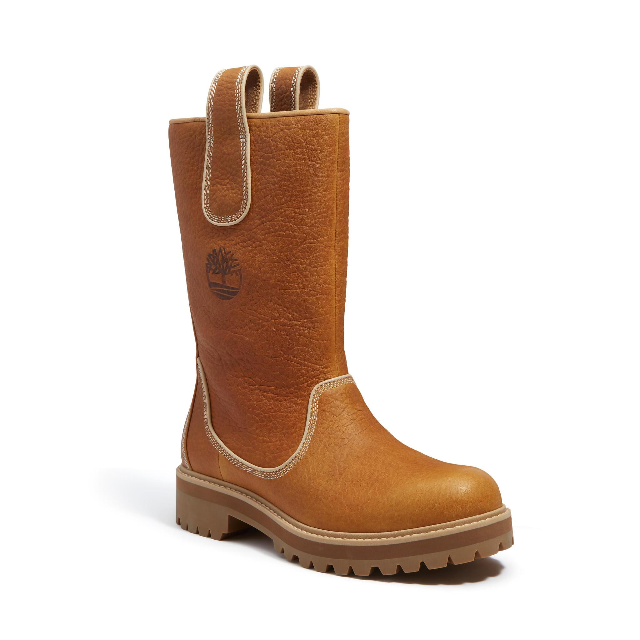 Vibram TALL PULL ON WATERPROOF BOOT WHEAT