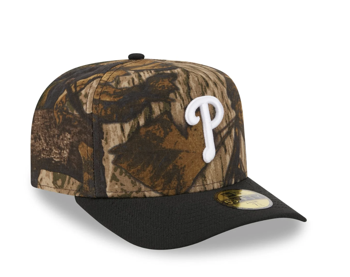 THREE LOOMS RIPSTOP CAMO 5950AF 26941 Philadelphia Phillies Fitted