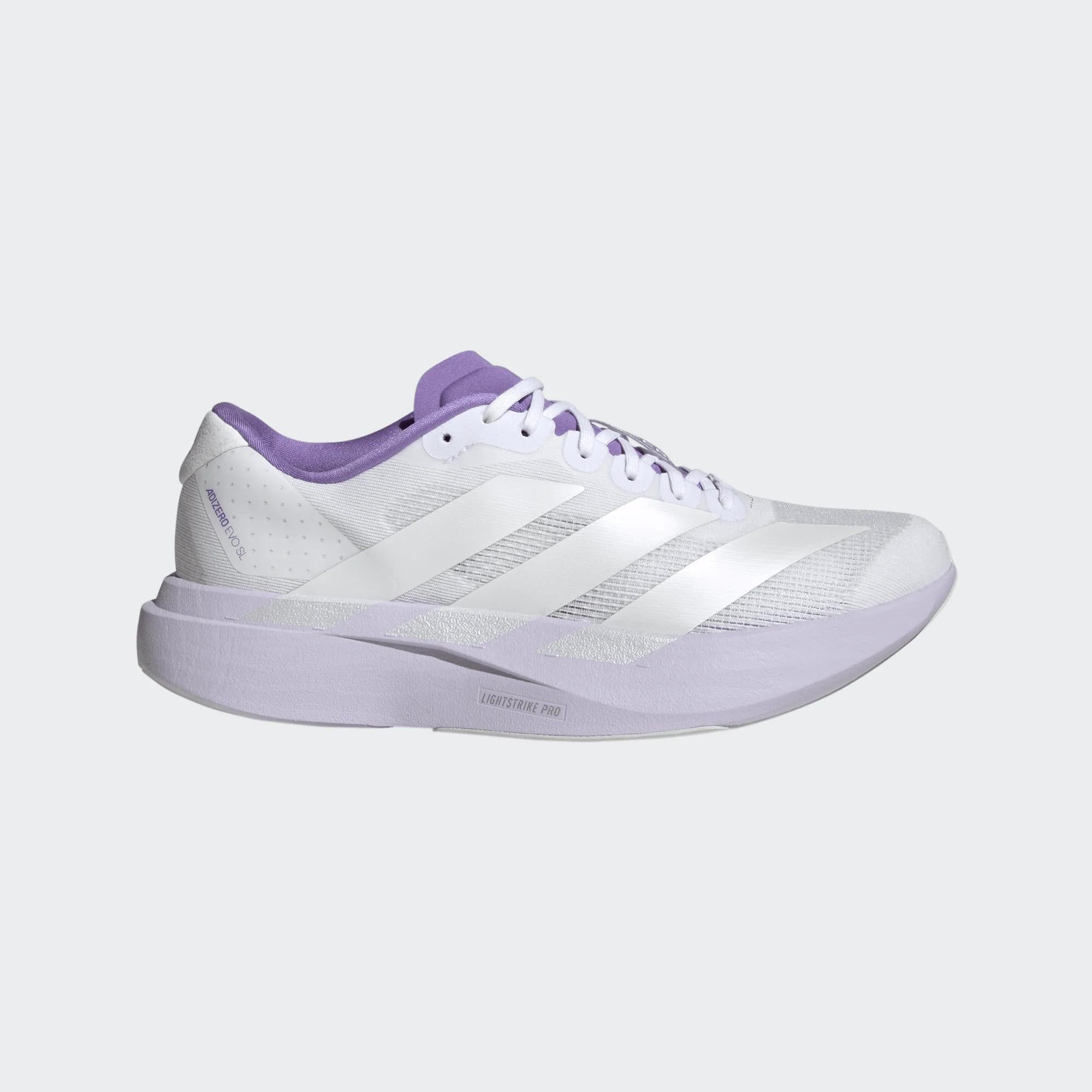 adizero Evo SL W FTWWHT/ZEROMT/PRPTNT