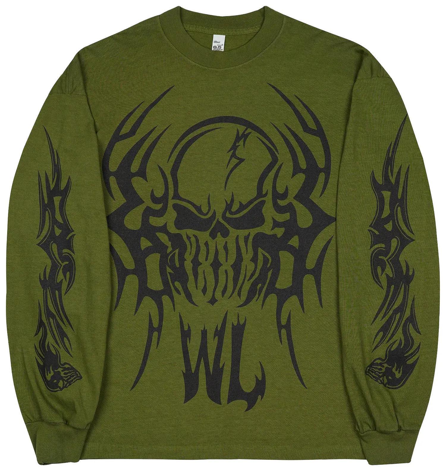 HAZARD Longsleeve - Cedar Green