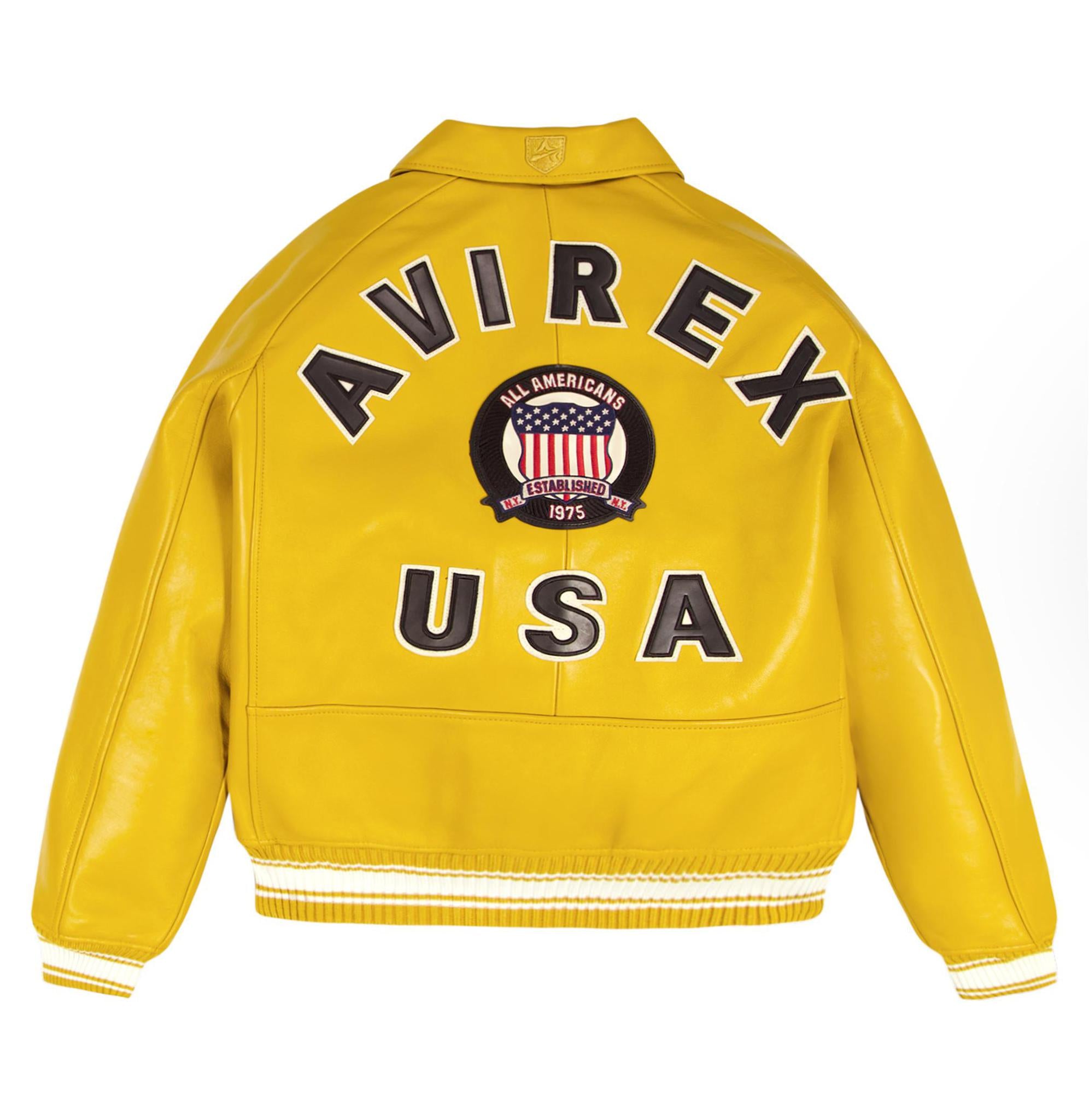 Avirex Fashion Icon Yellow Jacket