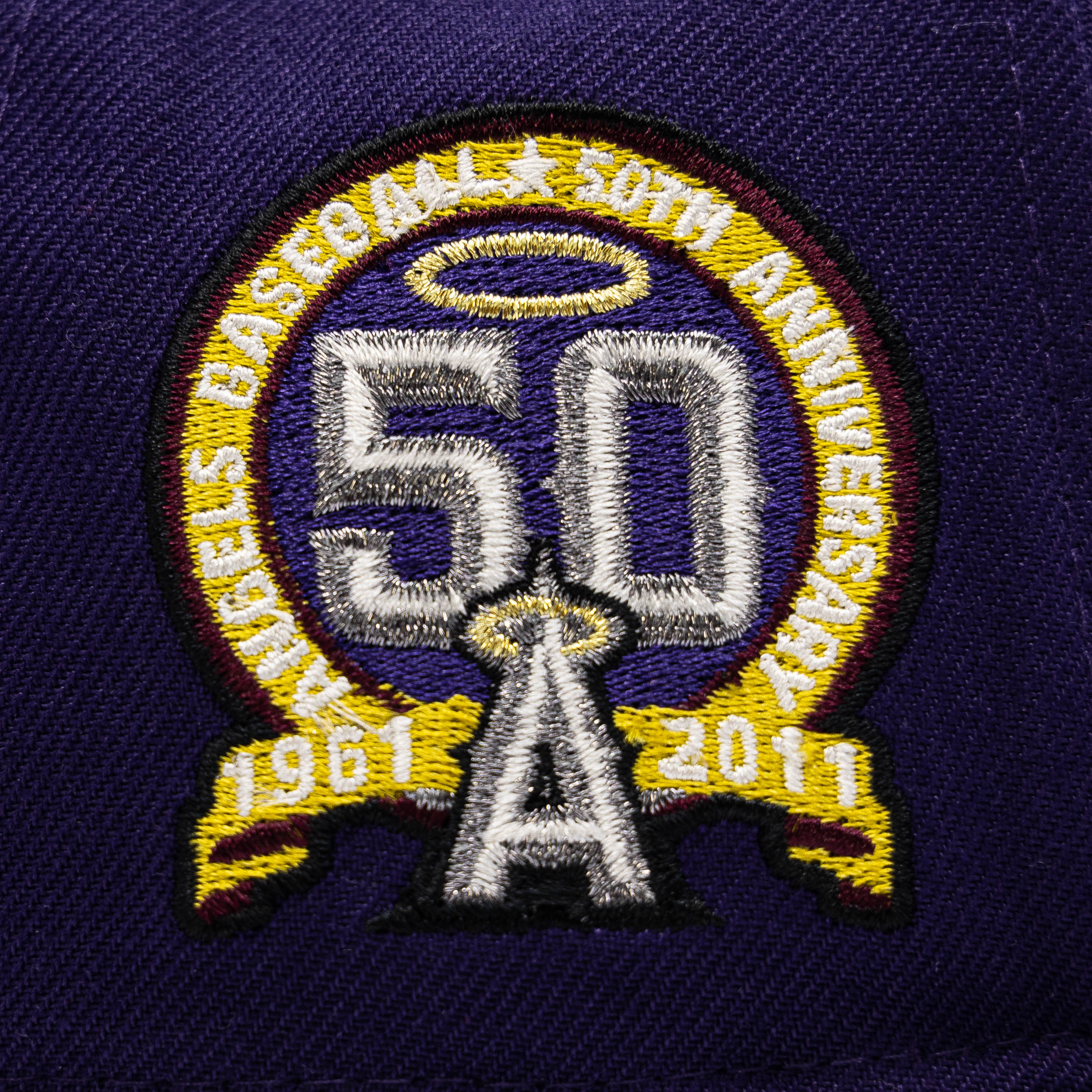 New Era Anaheim Angels 50th Anniversary Patch Fitted