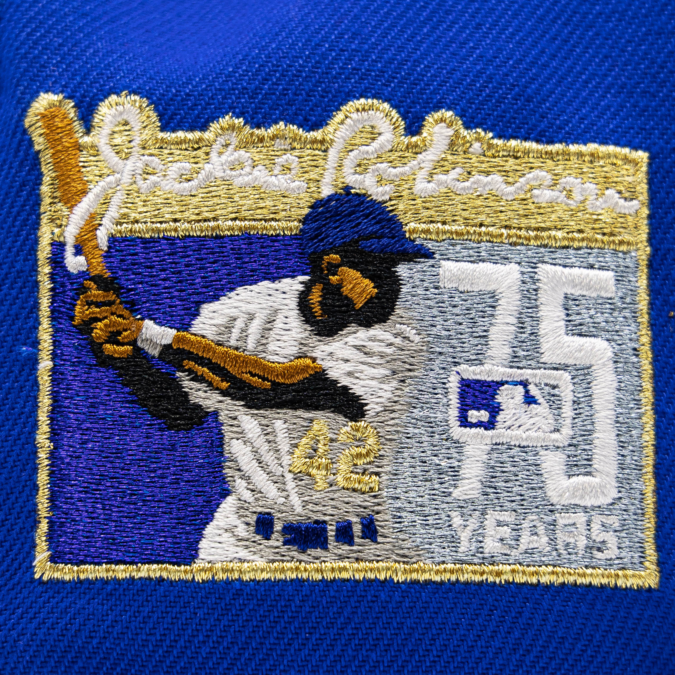 Jackie Robinson 50th Anniversary Sleeve Patch and 4 Art 