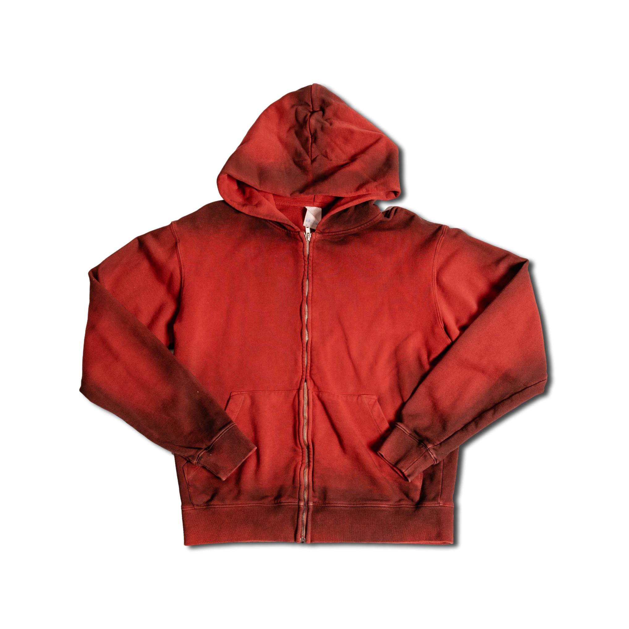 Made Exclusive Cross Country Zip Hoodie Red