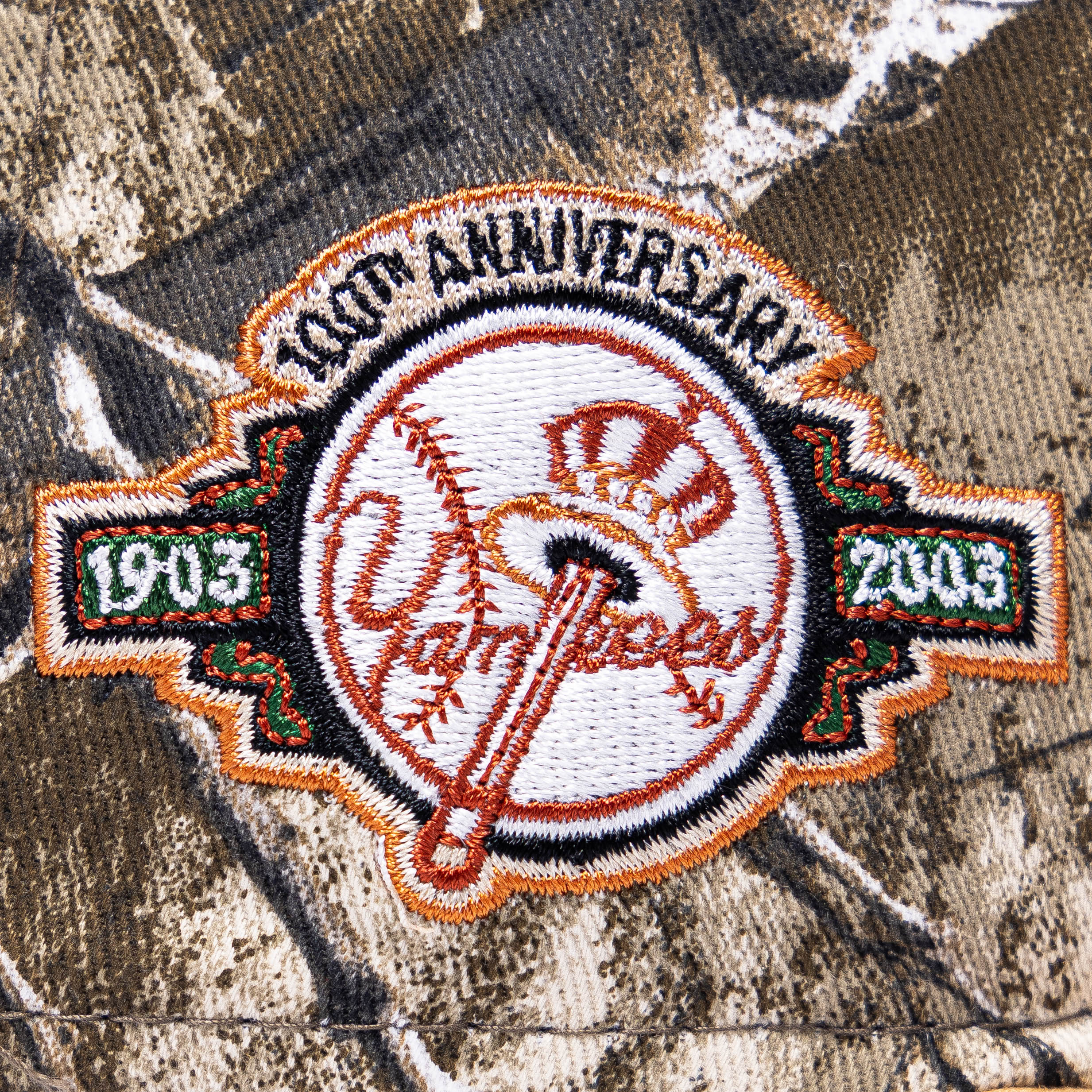 New Era NY Yankees 100th Anniversary Patch Fitted