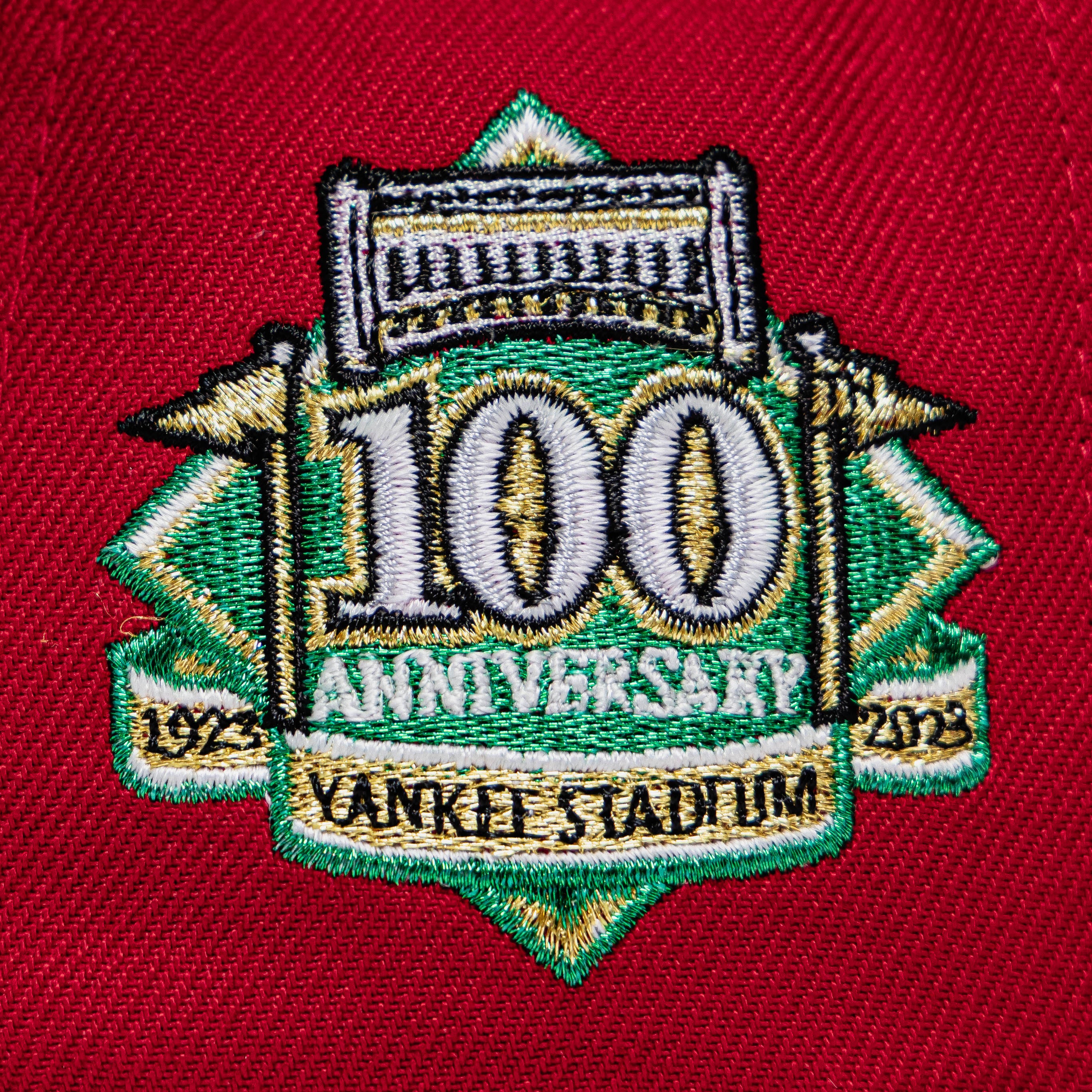 New Era New York Yankees 100 Year Anniversary  Patch Fitted