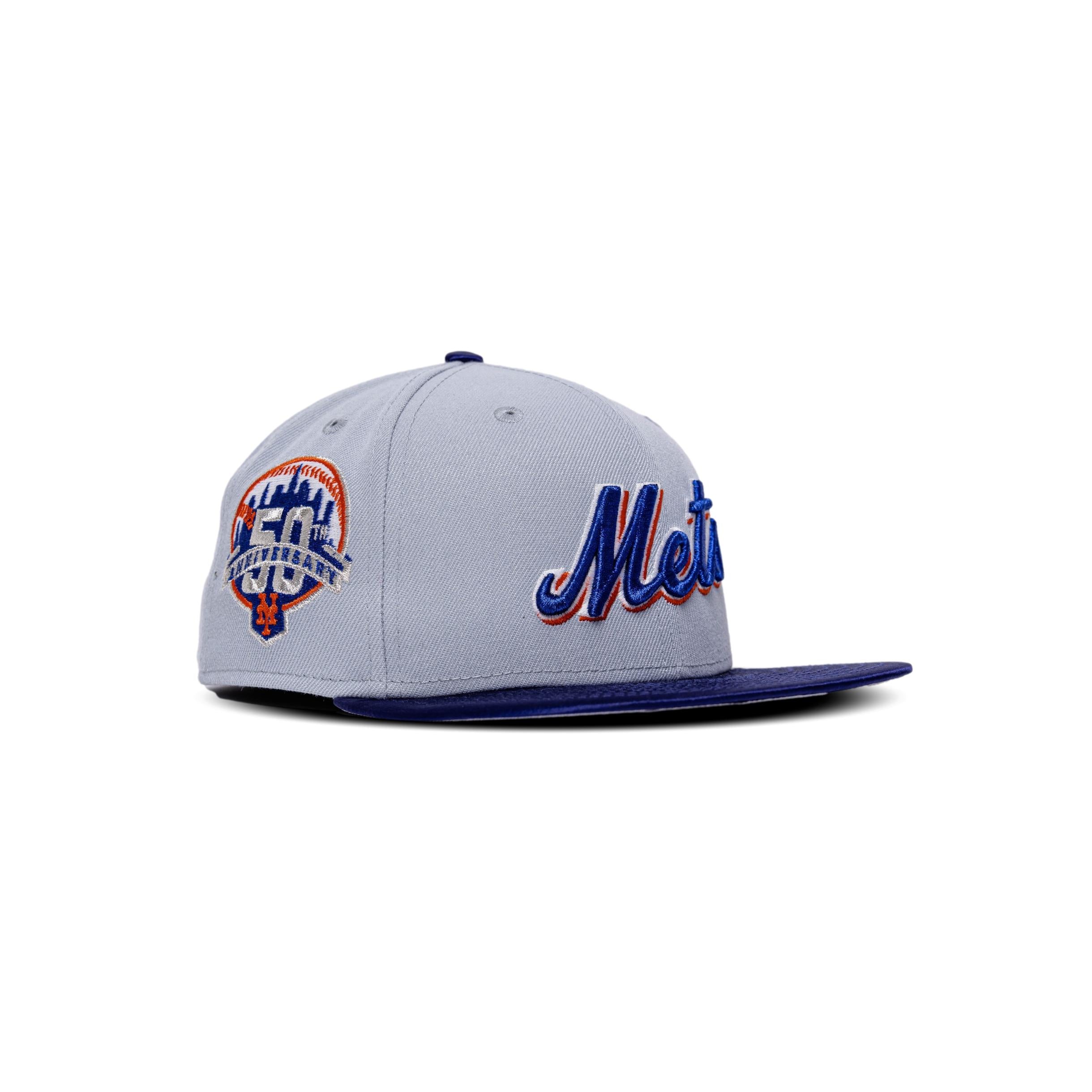 New Era New York Mets Shea Stadium 50th Anniversary Patch Fitted