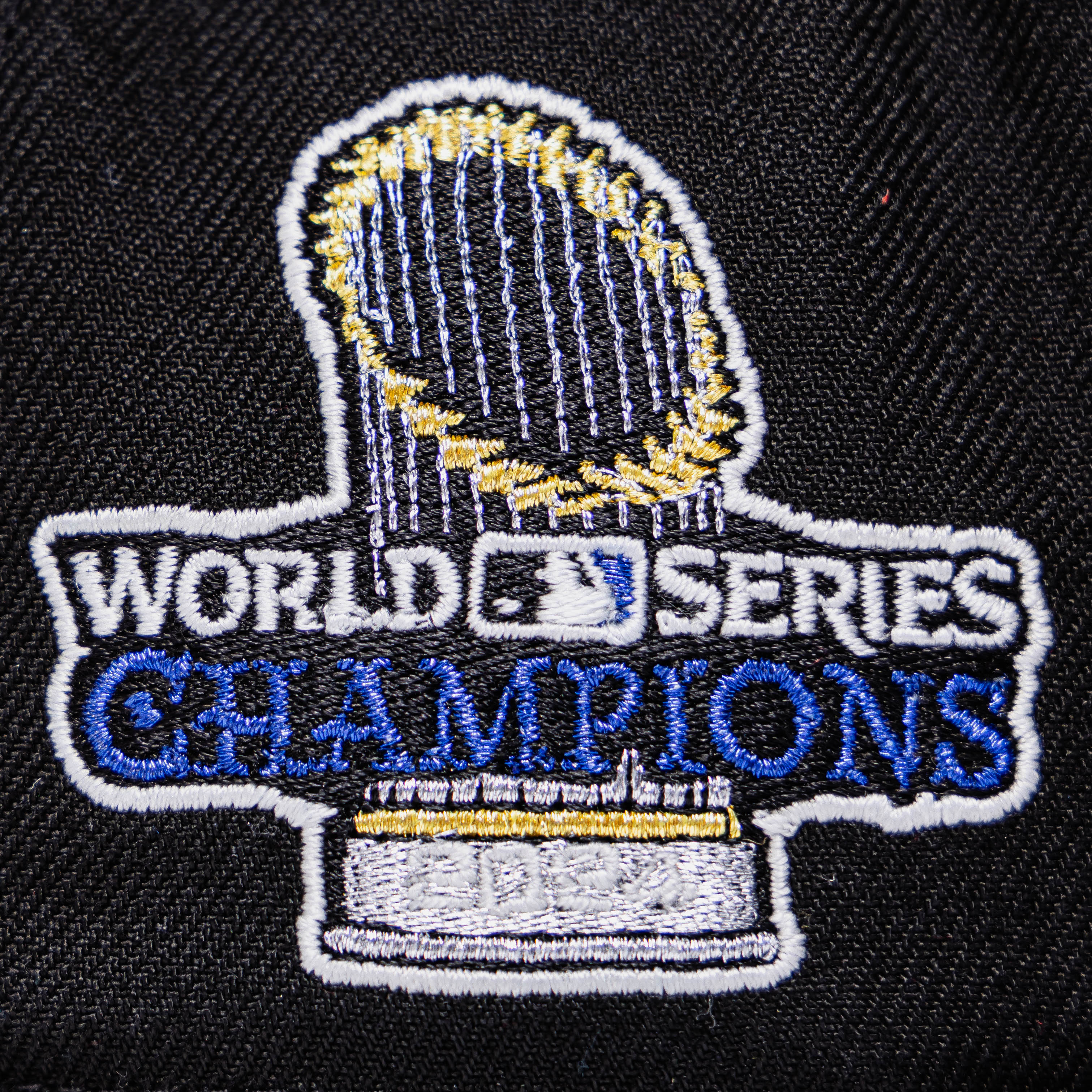 New Era LA Dodgers World Series 2024 Patch Fitted