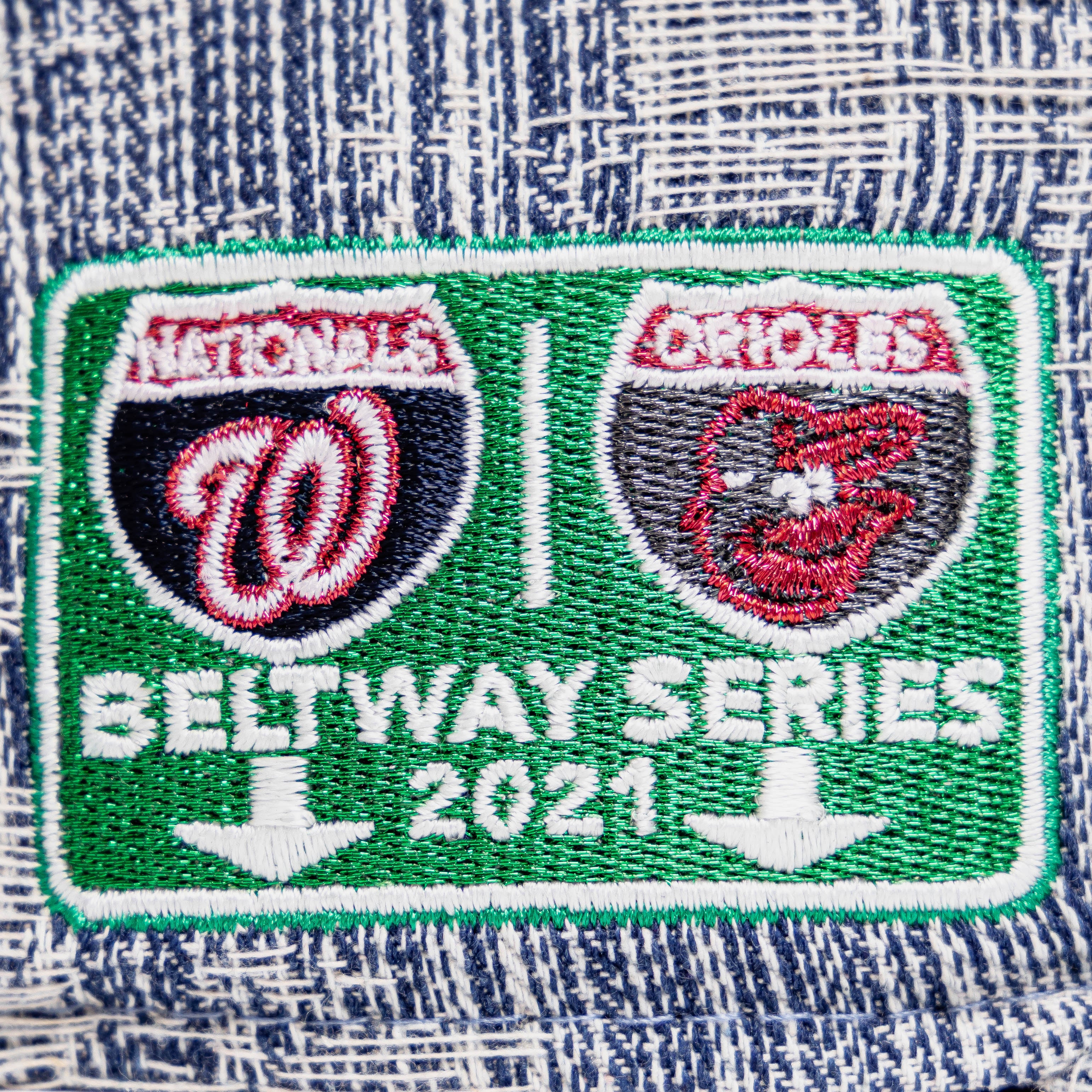 New Era Washington Nationals Beltway Series 2021 Patch Fitted