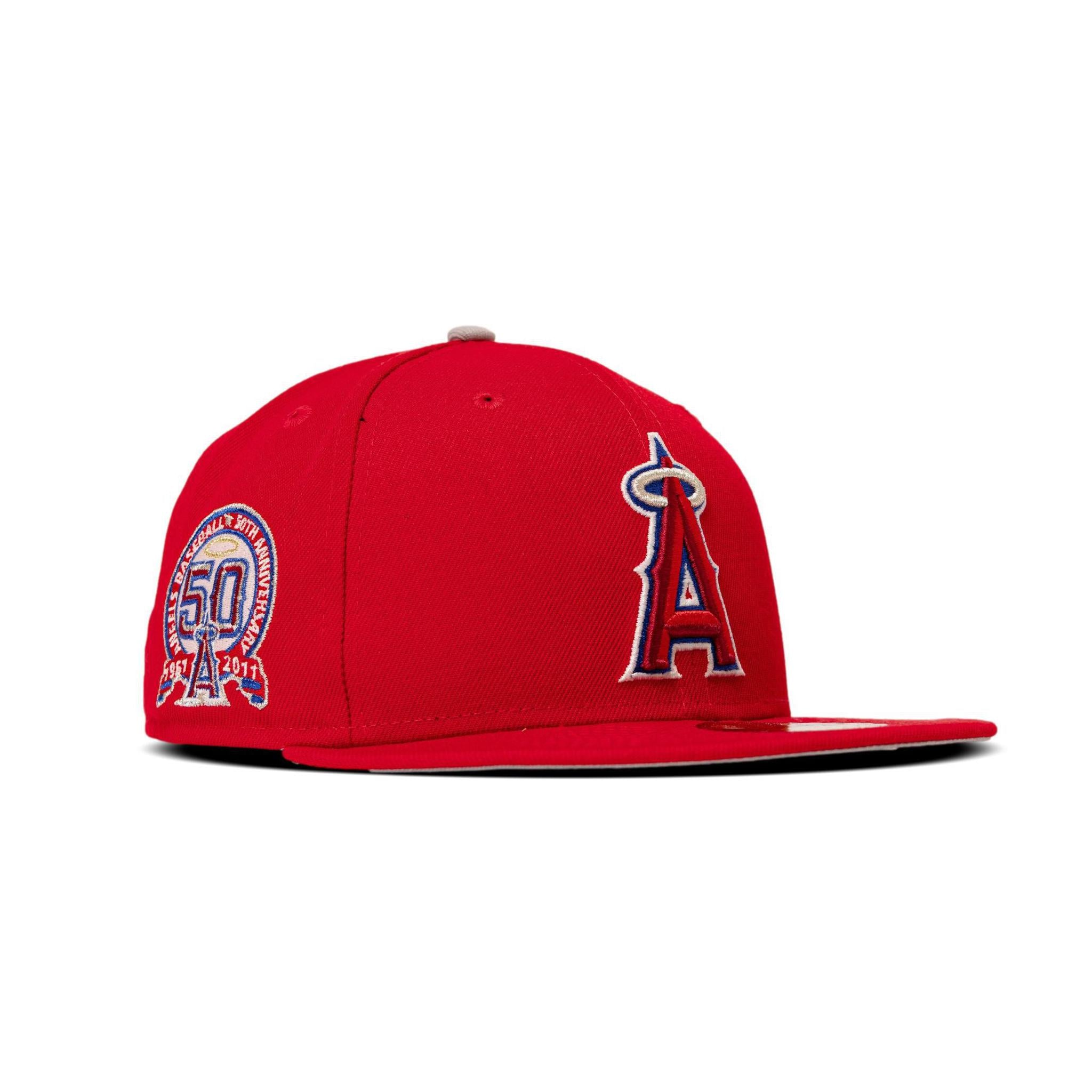 New Era Anaheim Angels 50th Anniversary Patch Fitted