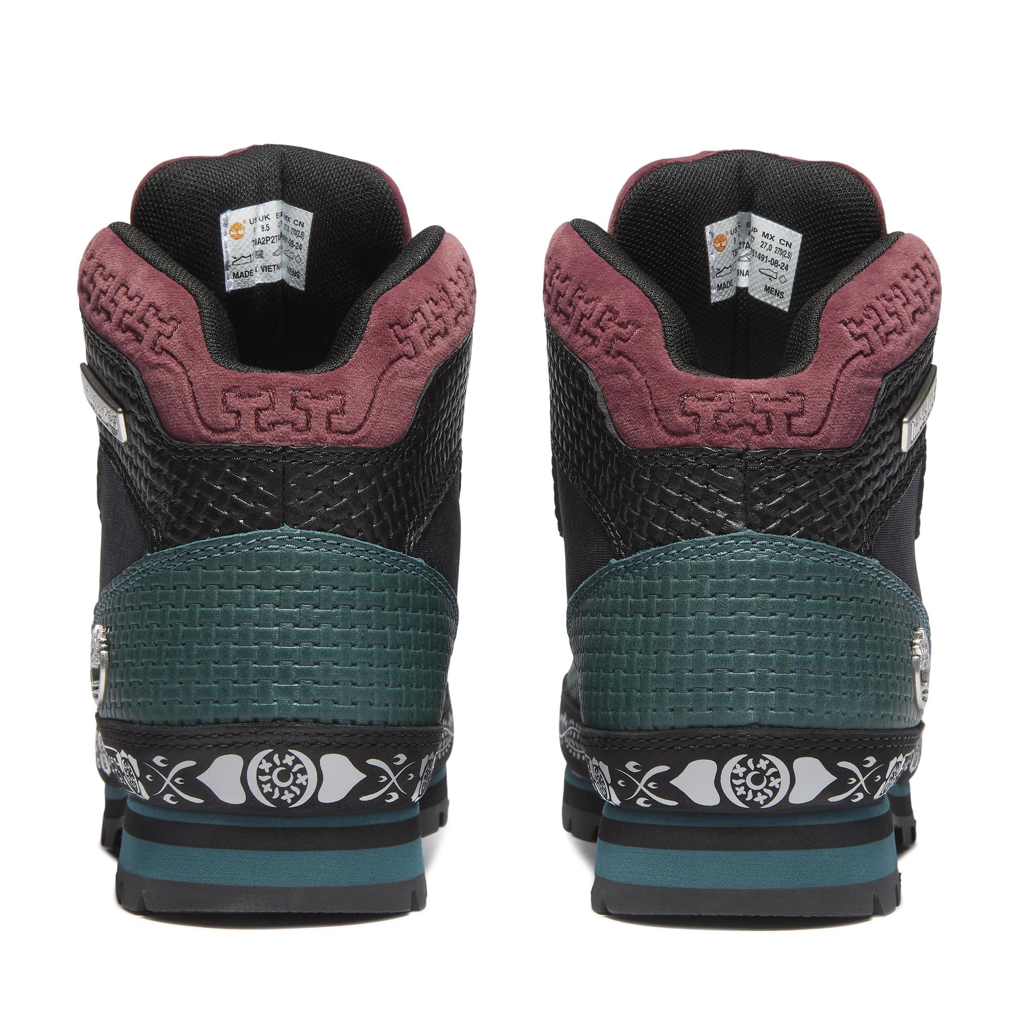 Euro Hiker MID LACE UP BOOT TEAL FULL GRIP