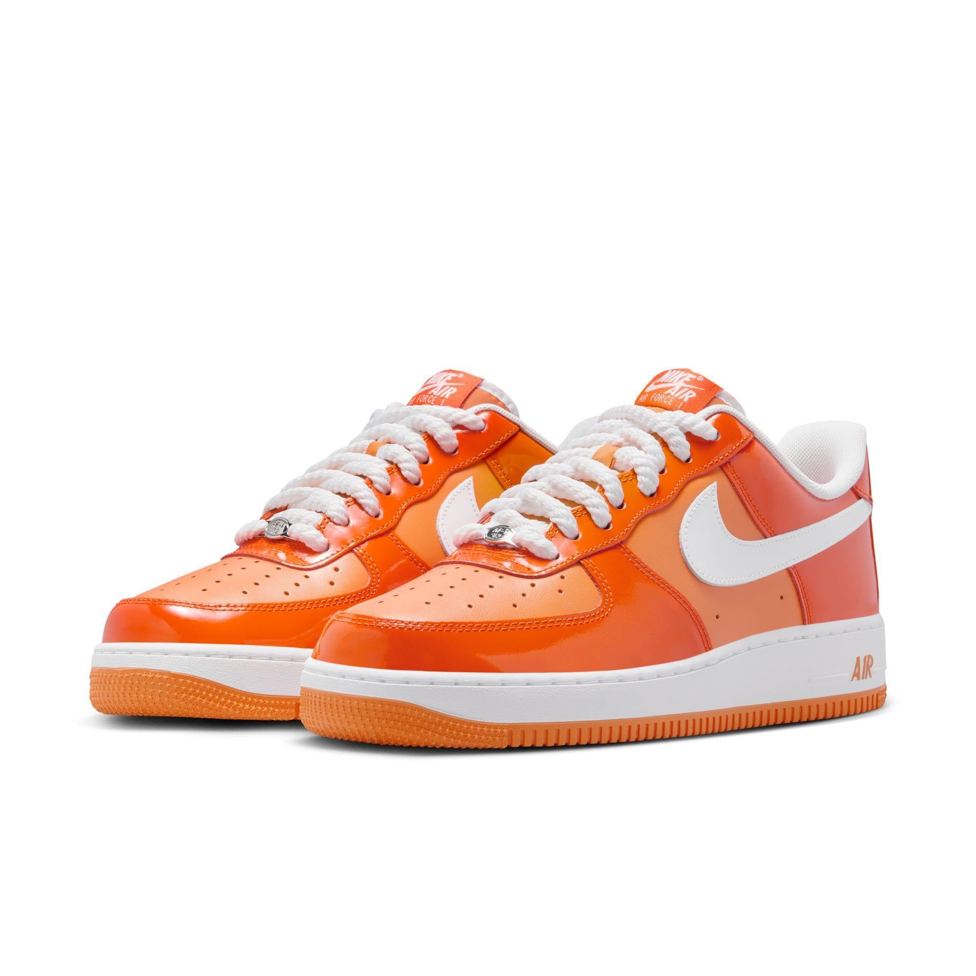 Nike Air Force 1 '07 LV8 “Orange White Patent”