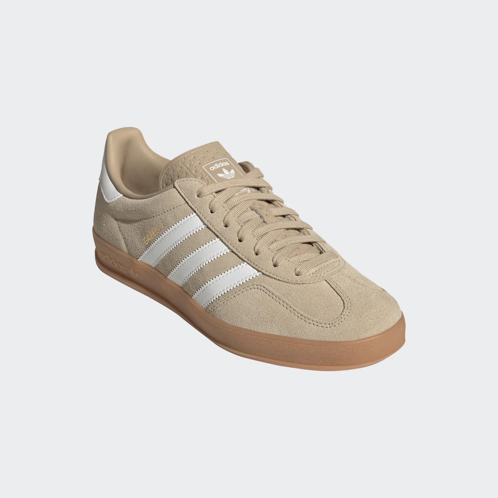 Adidas Womens Gazelle Indoor Beige
