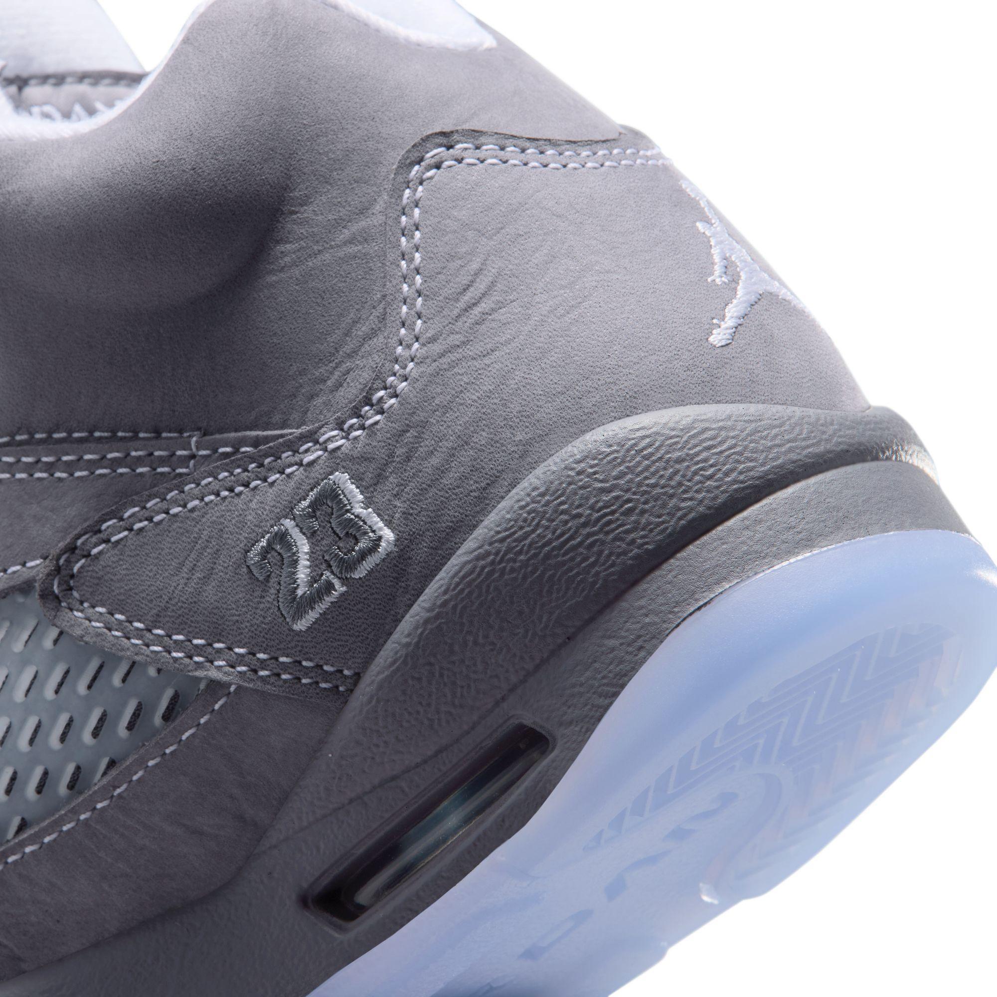 Air Jordan 5 Retro “Wolf Grey” Gradeschool